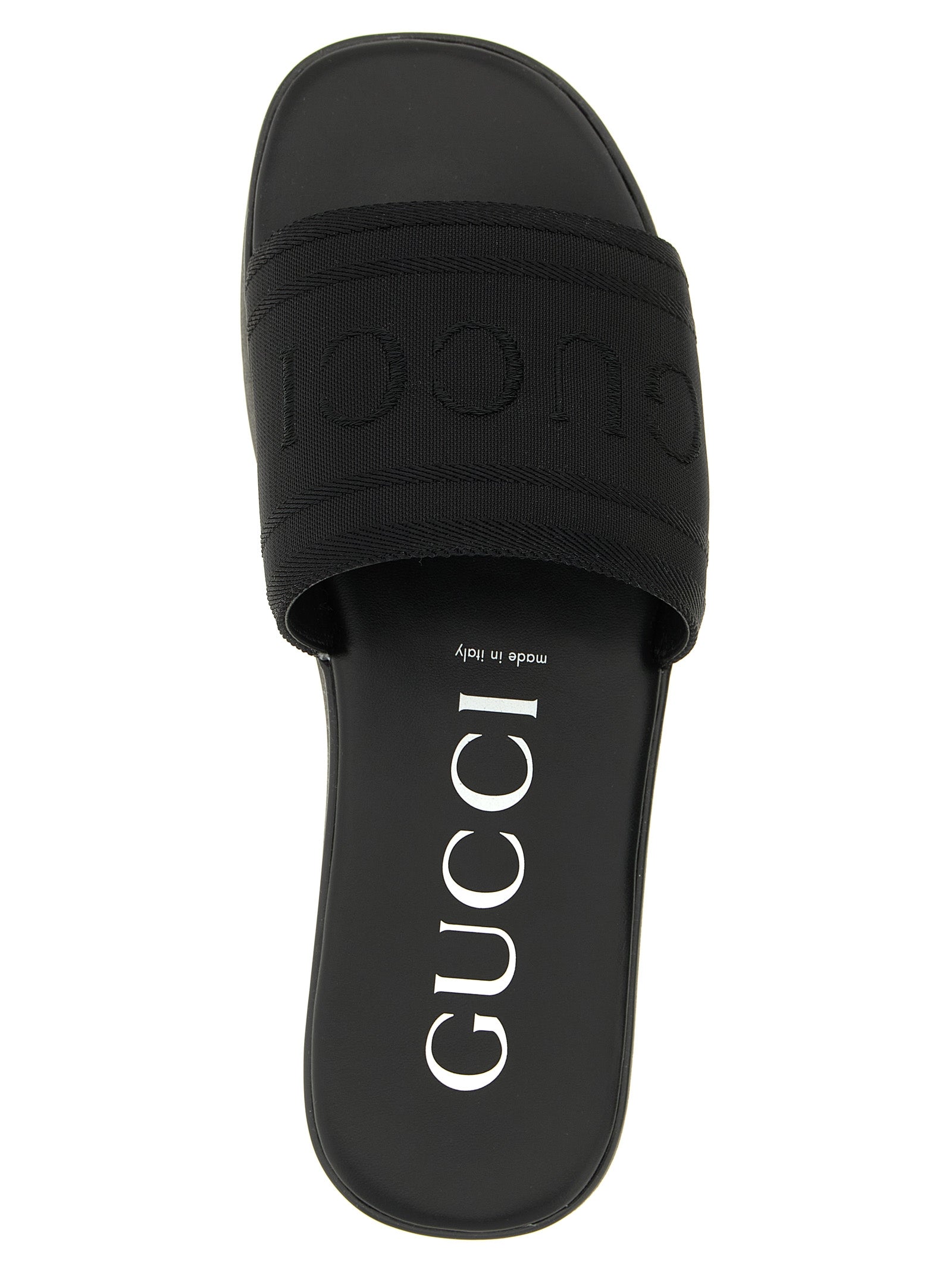 Gucci Jacquard Logo Slides