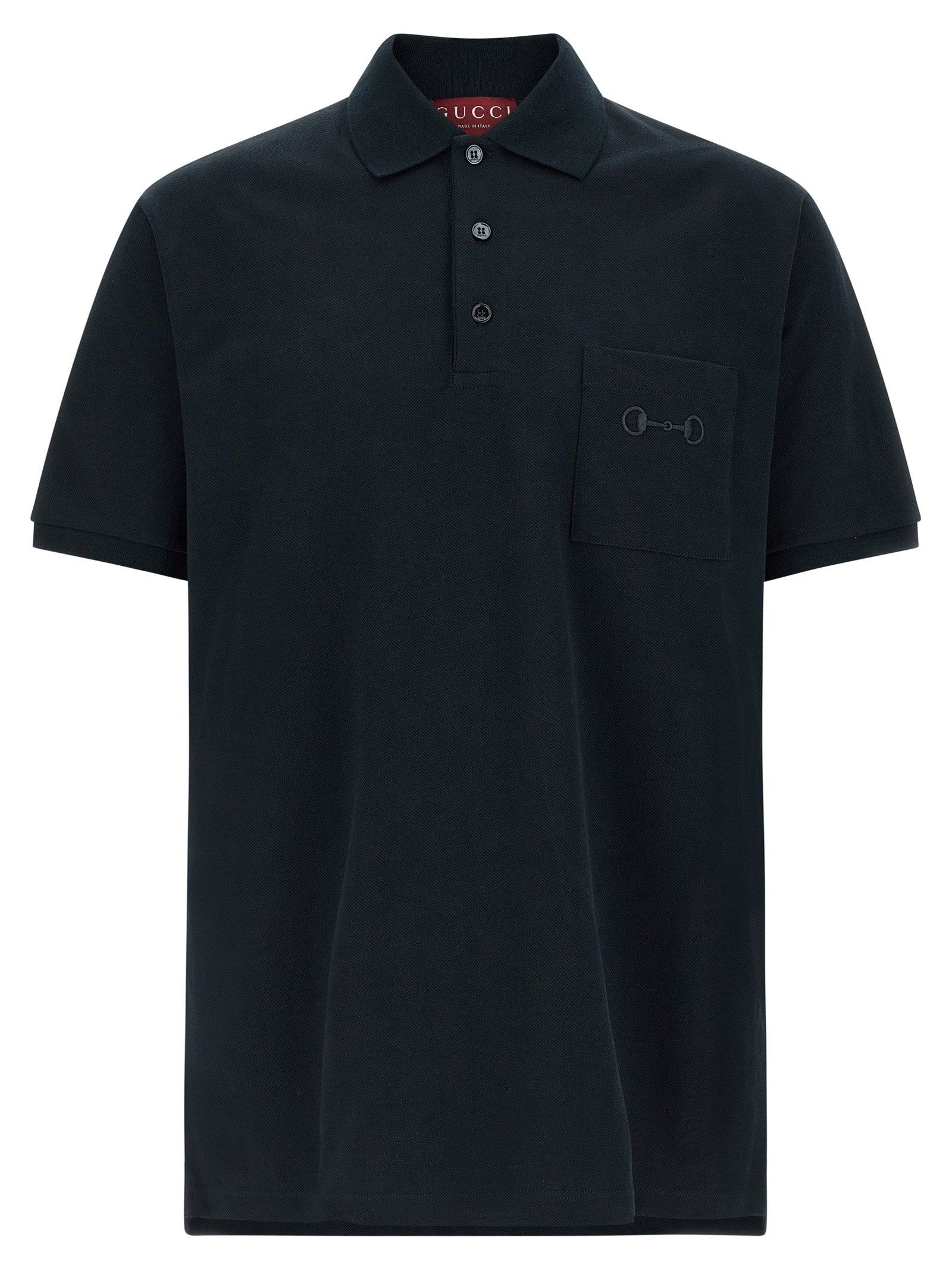 Gucci 'Morsetto' Embroidery Polo Shirt
