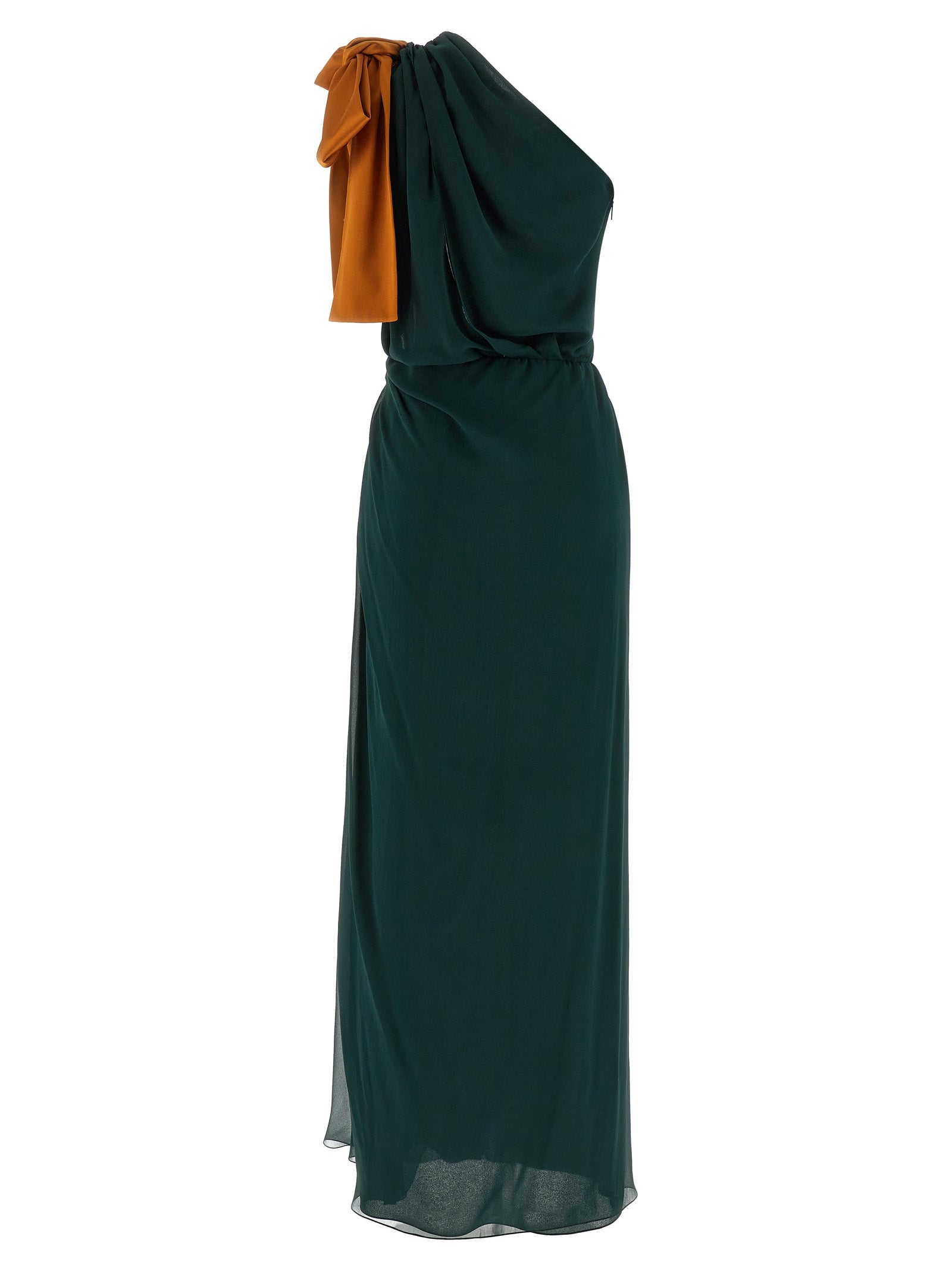 Saint Laurent One-Shoulder Dress