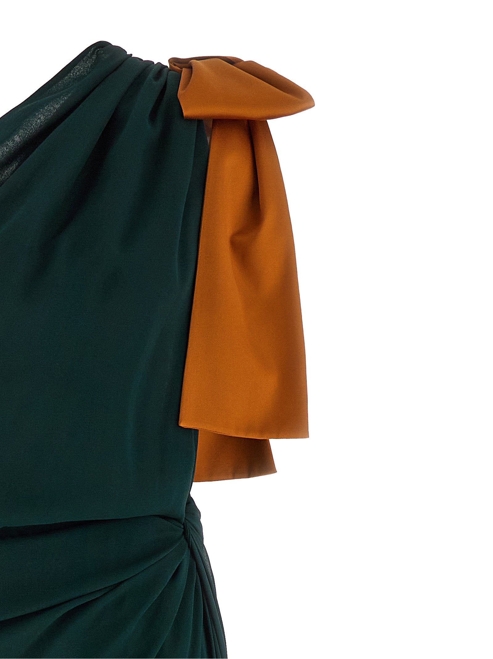 Saint Laurent One-Shoulder Dress