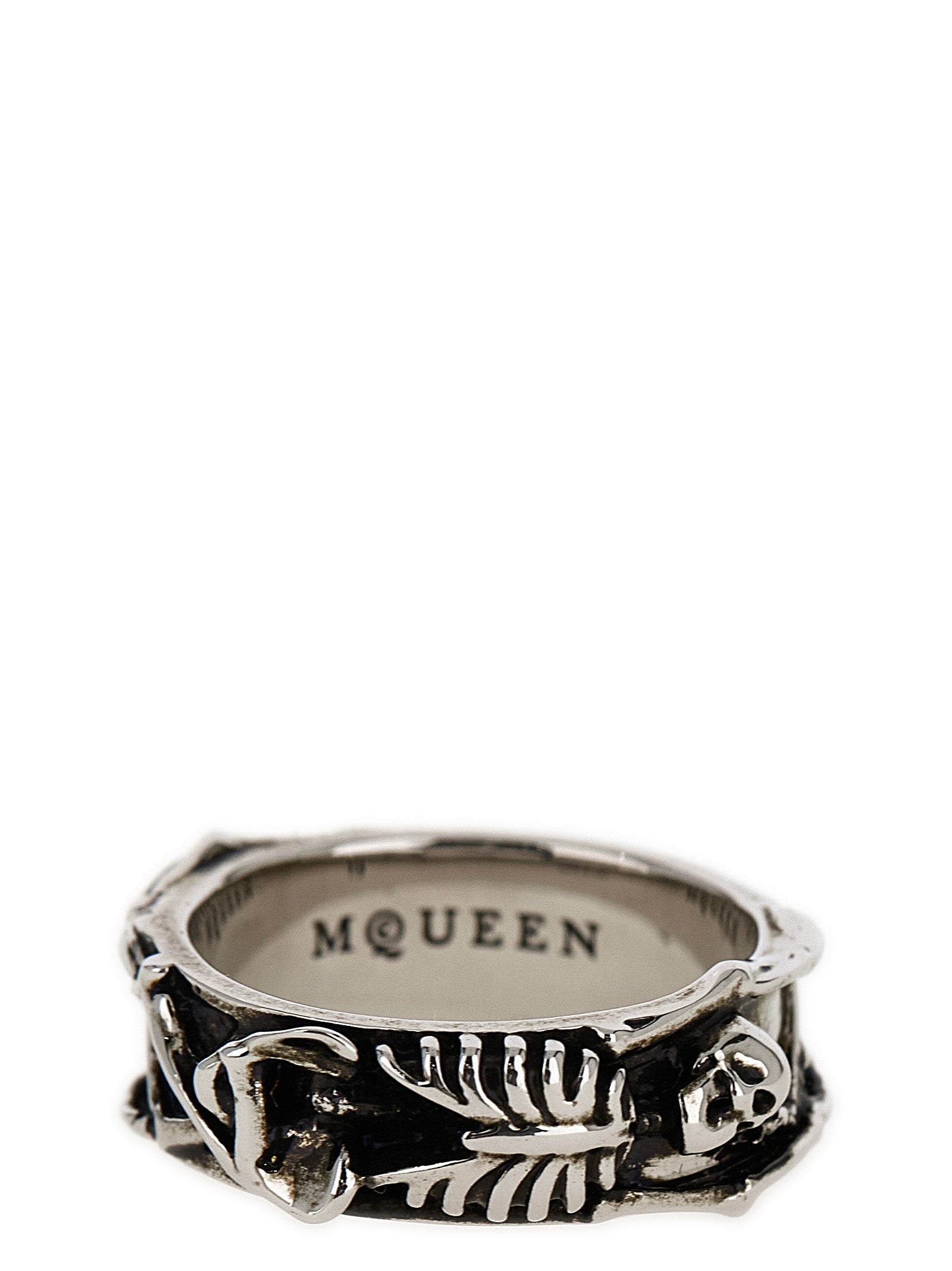 Mcqueen 'Dancing Skeleton' Ring