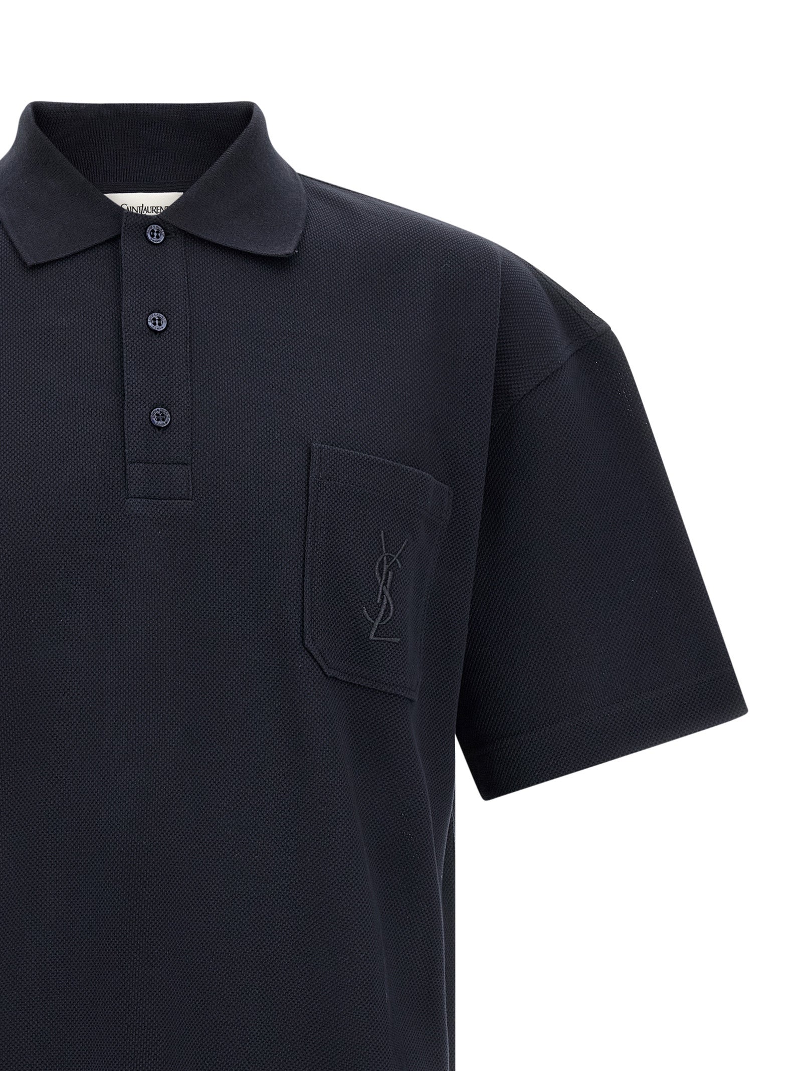Saint Laurent 'Cassandre' Polo Shirt