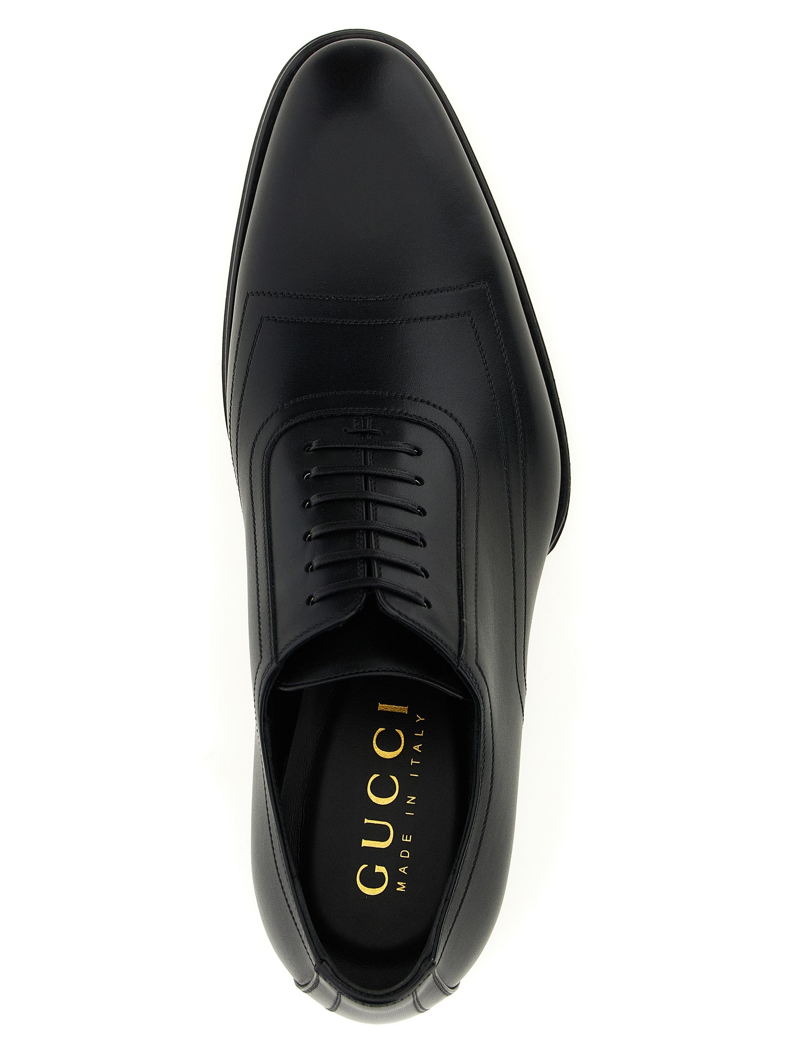 Gucci Lace-Up Leather