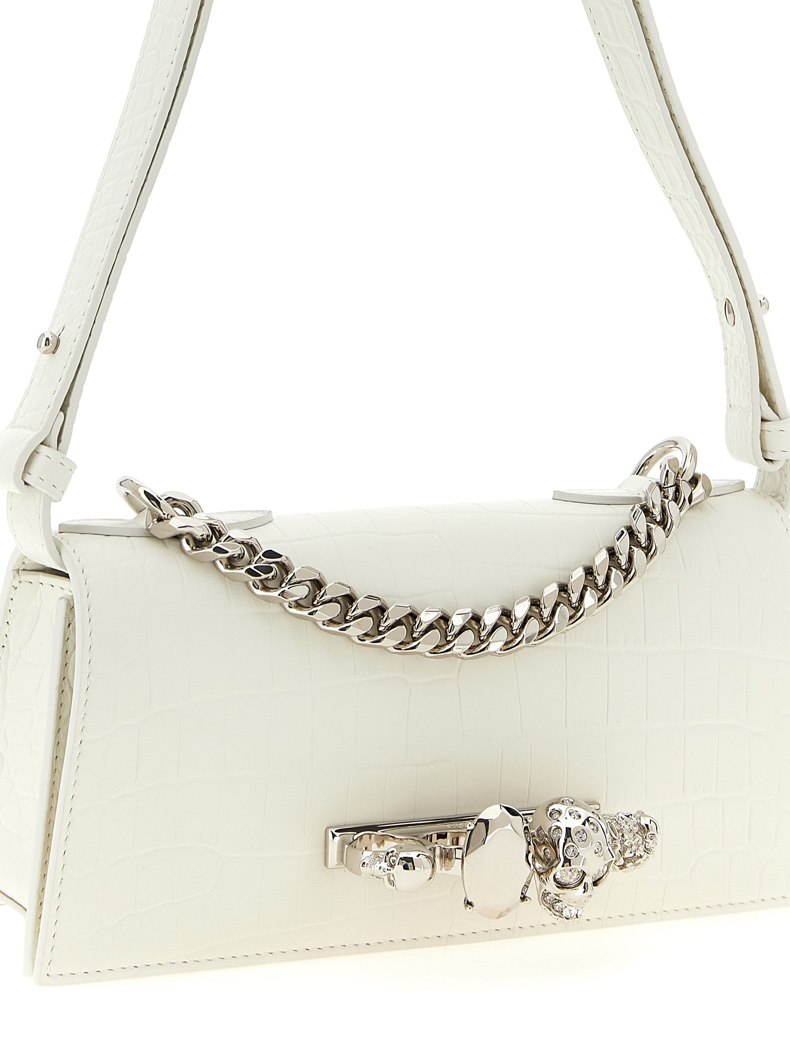 Mcqueen 'Jewelled' Mini Shoulder Bag