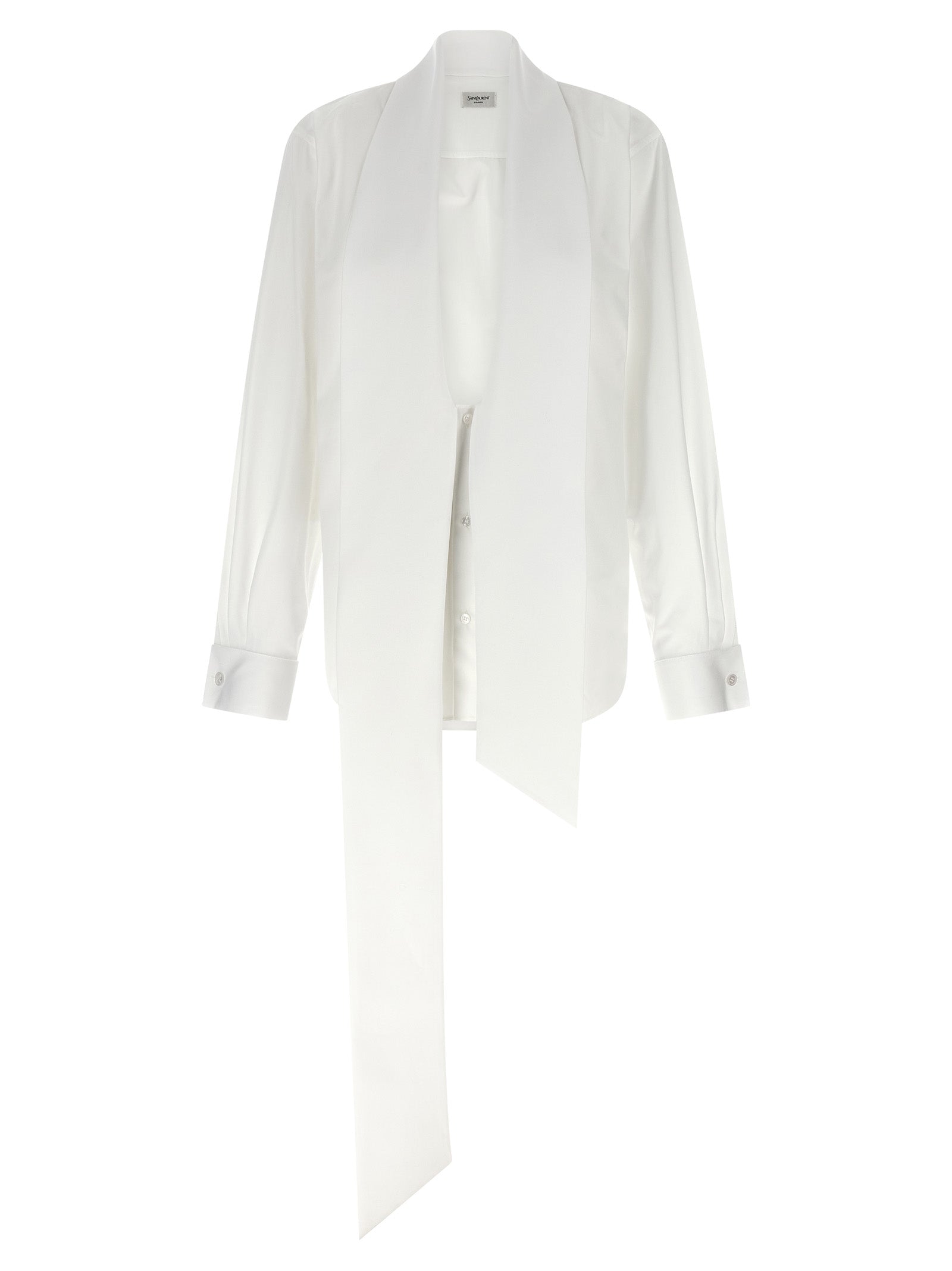 Saint Laurent Lavallière Collar Shirt