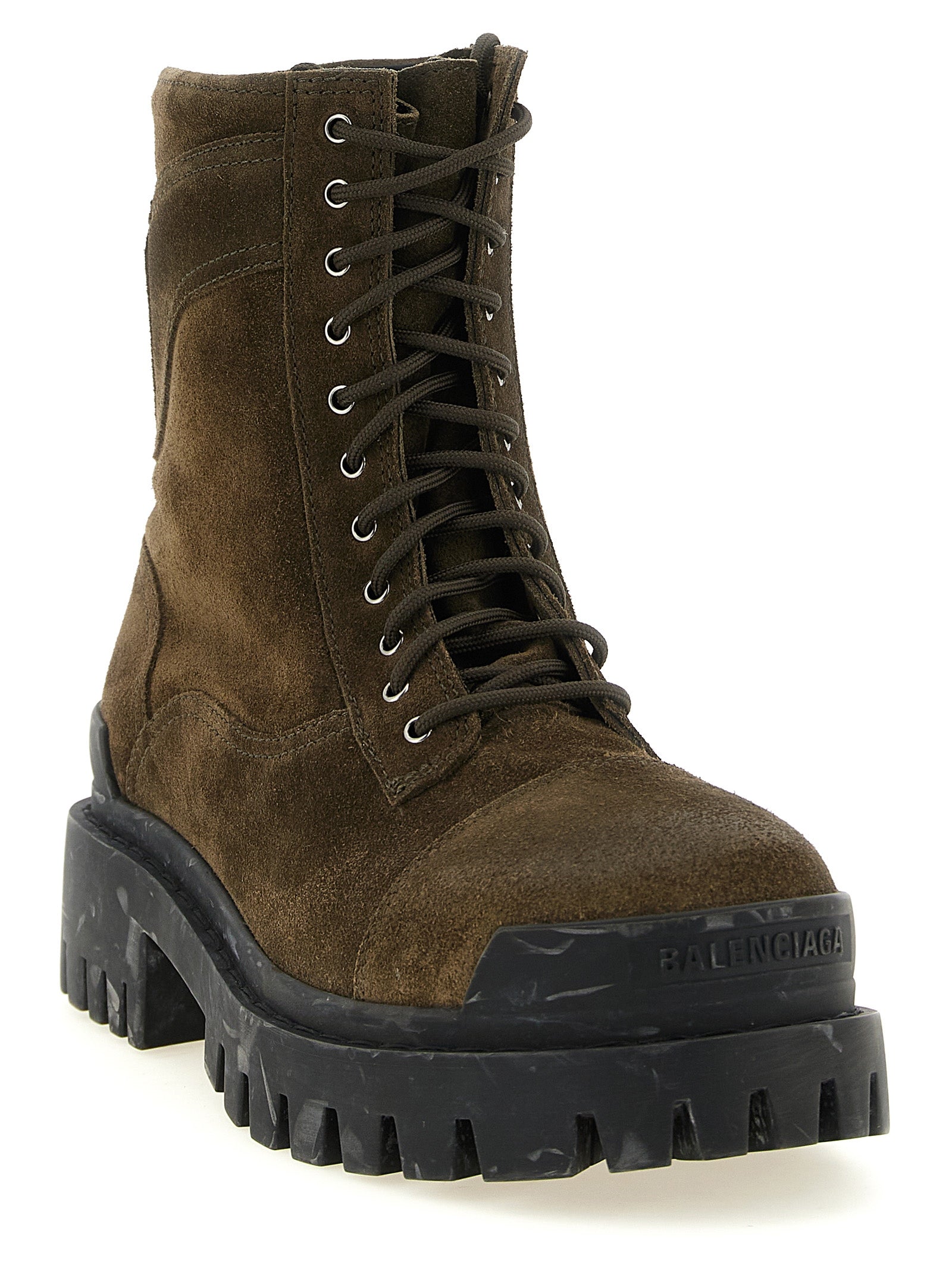 Balenciaga 'Combat Strike' Ankle Boots