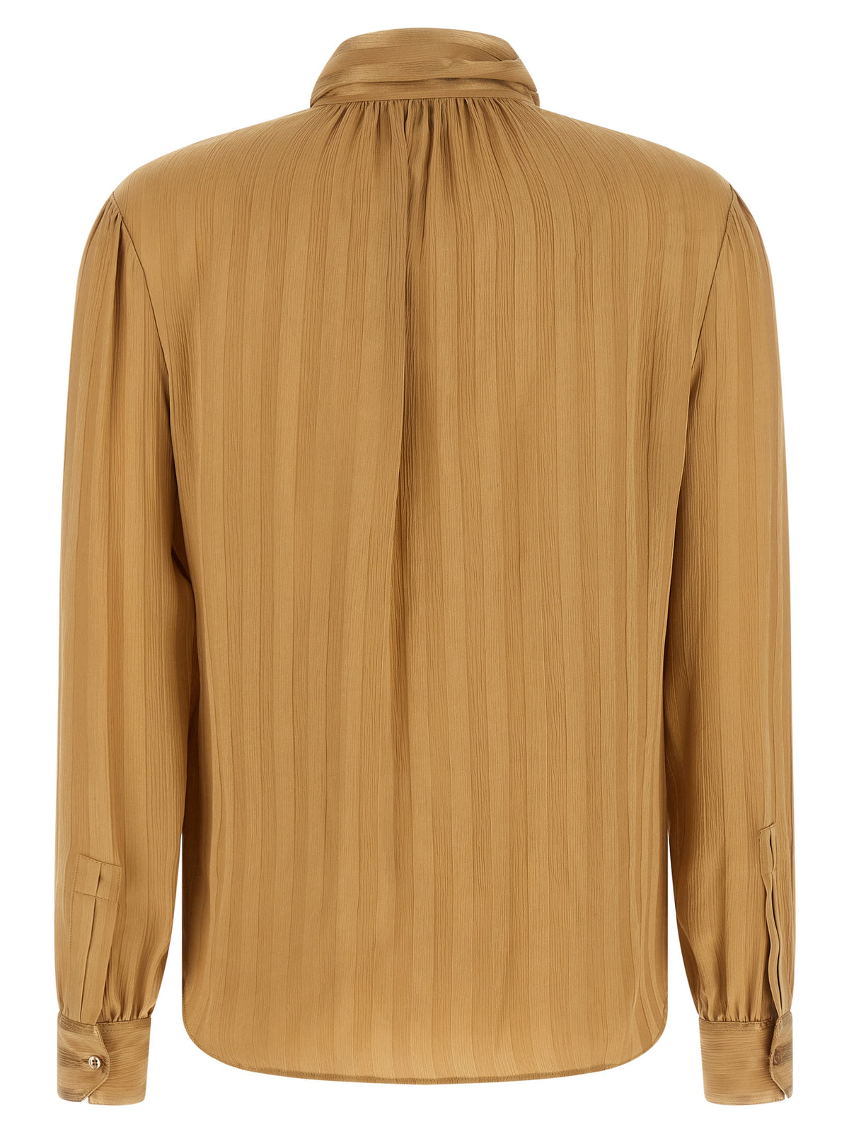 Saint Laurent Lavallière Neck Blouse