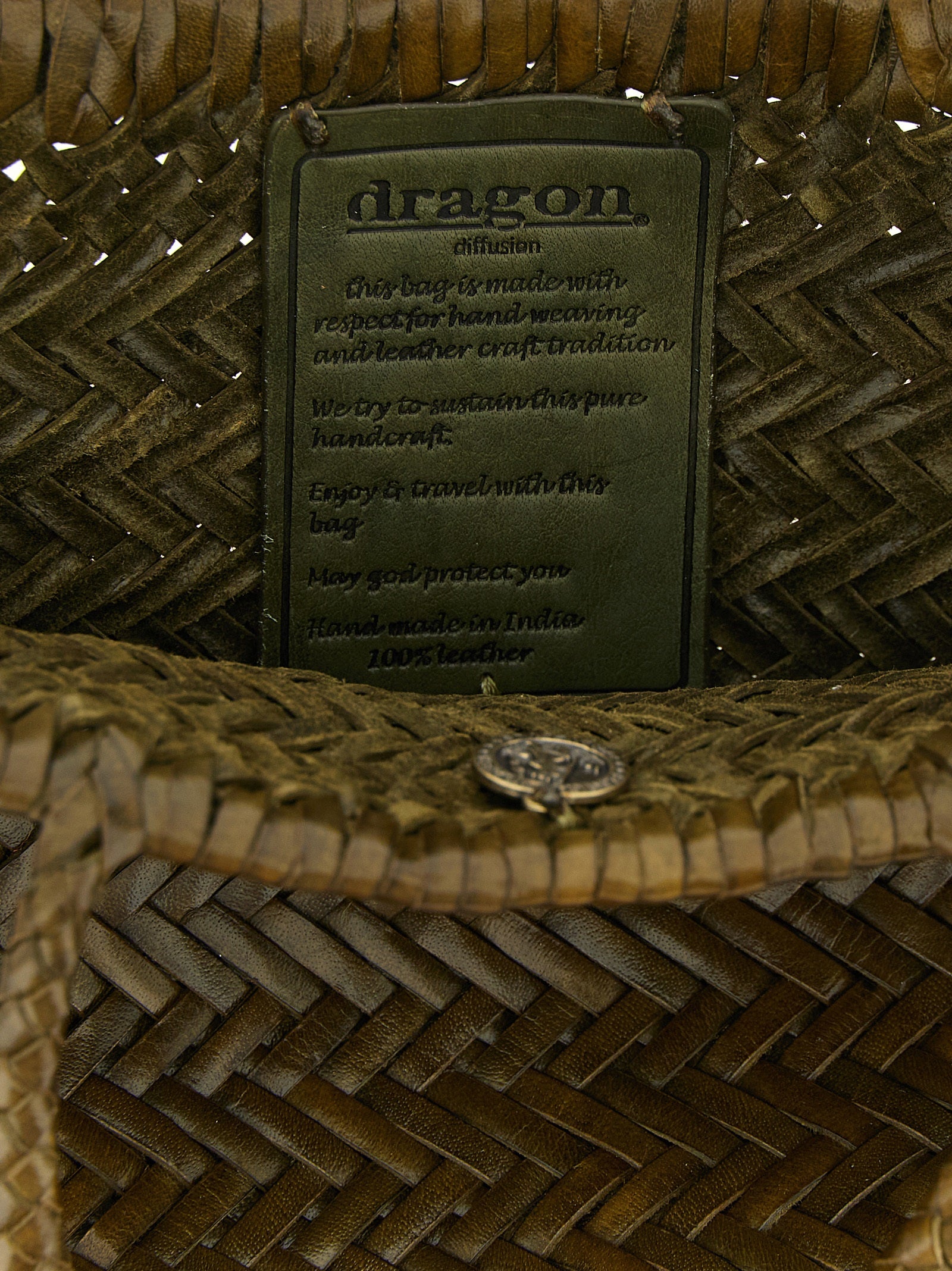 Dragon Diffusion ' Flat Gora' Mini Handbag