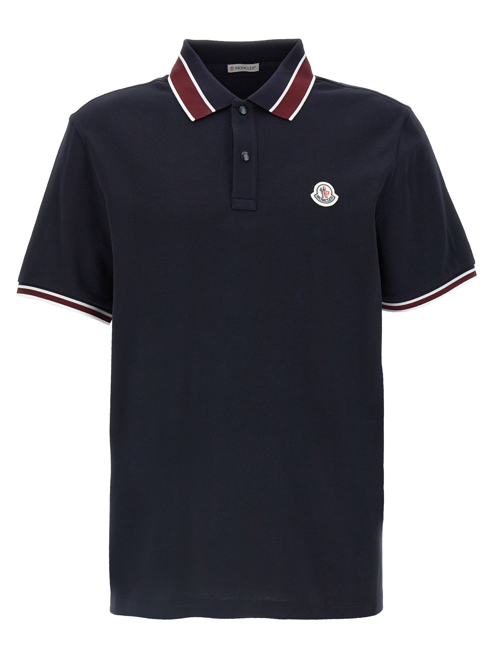 Moncler Logo Patch Polo Shirt