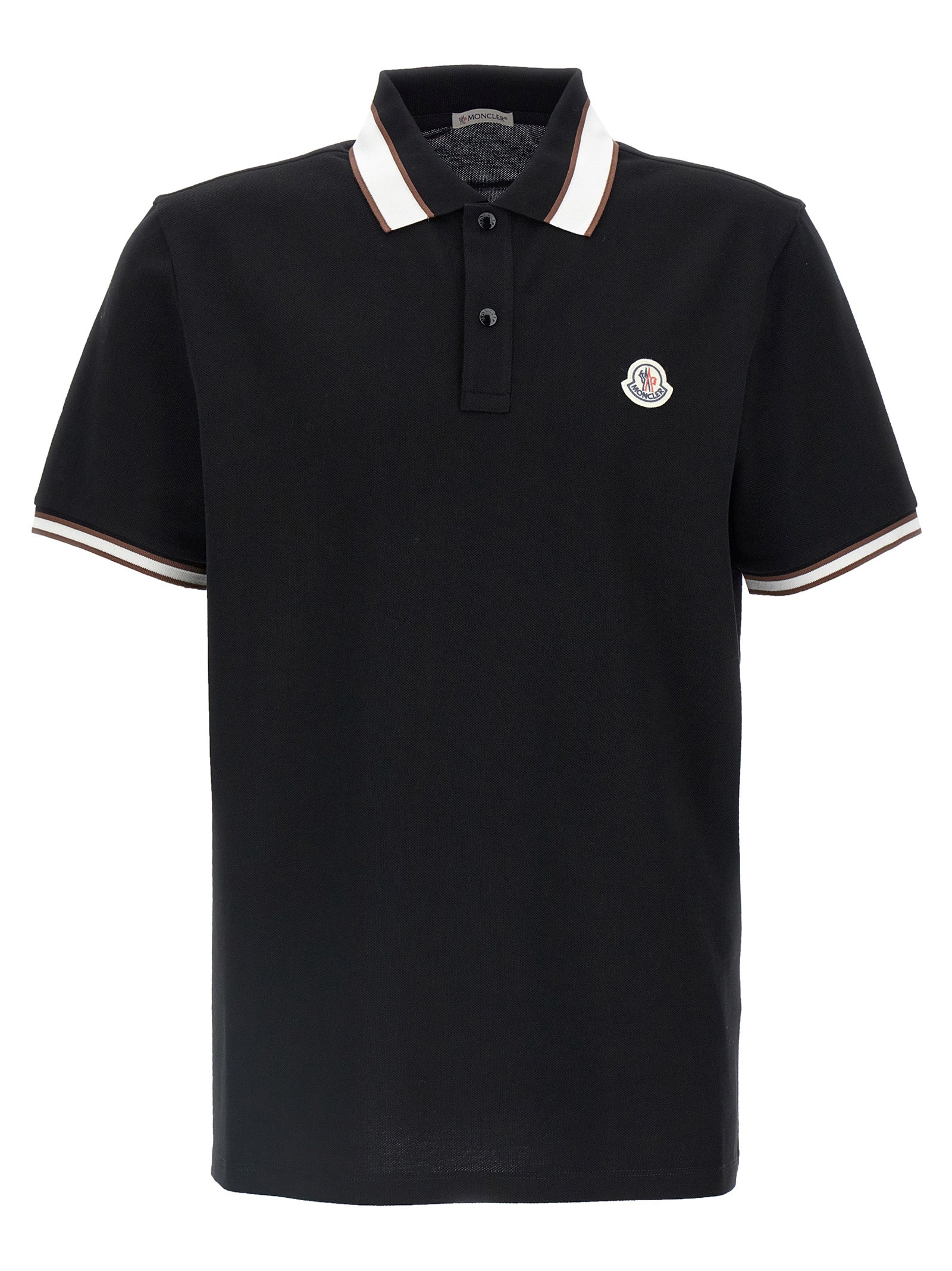 Moncler Logo Patch Polo Shirt