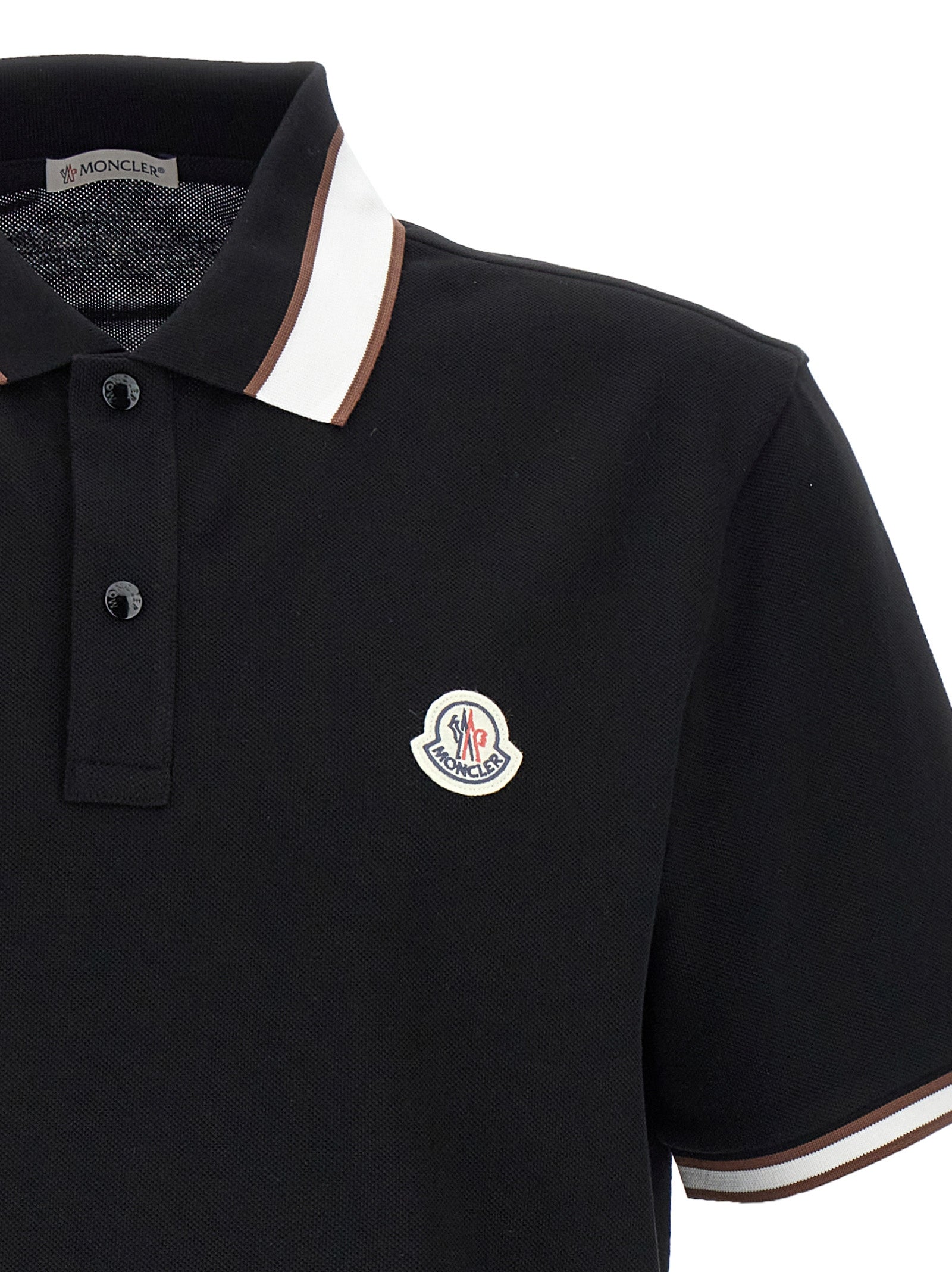 Moncler Logo Patch Polo Shirt