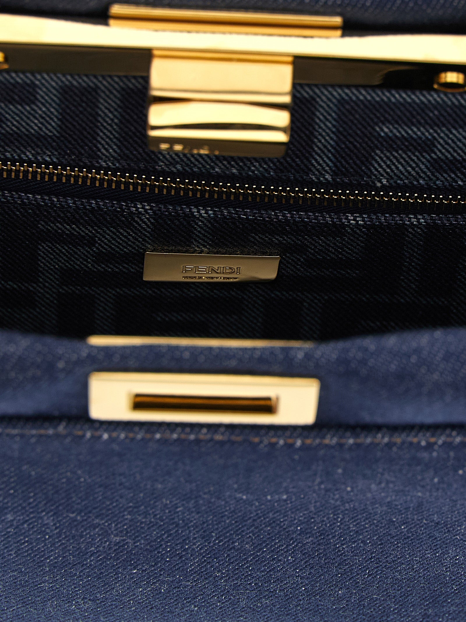 Fendi 'Peekaboo' Mini Handbag