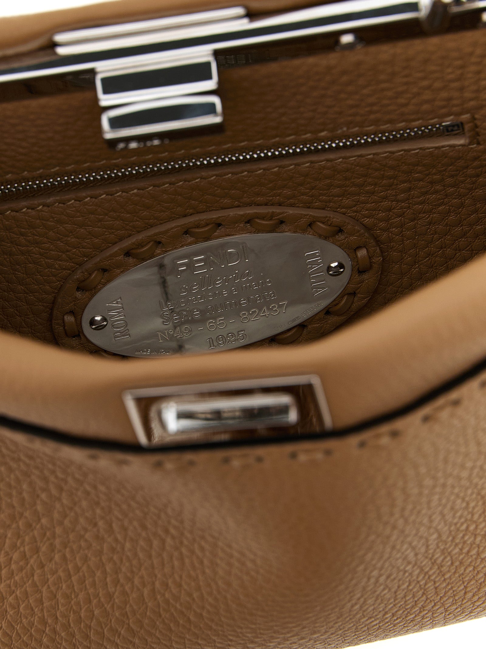 Fendi 'Peekaboo' Mini Handbag