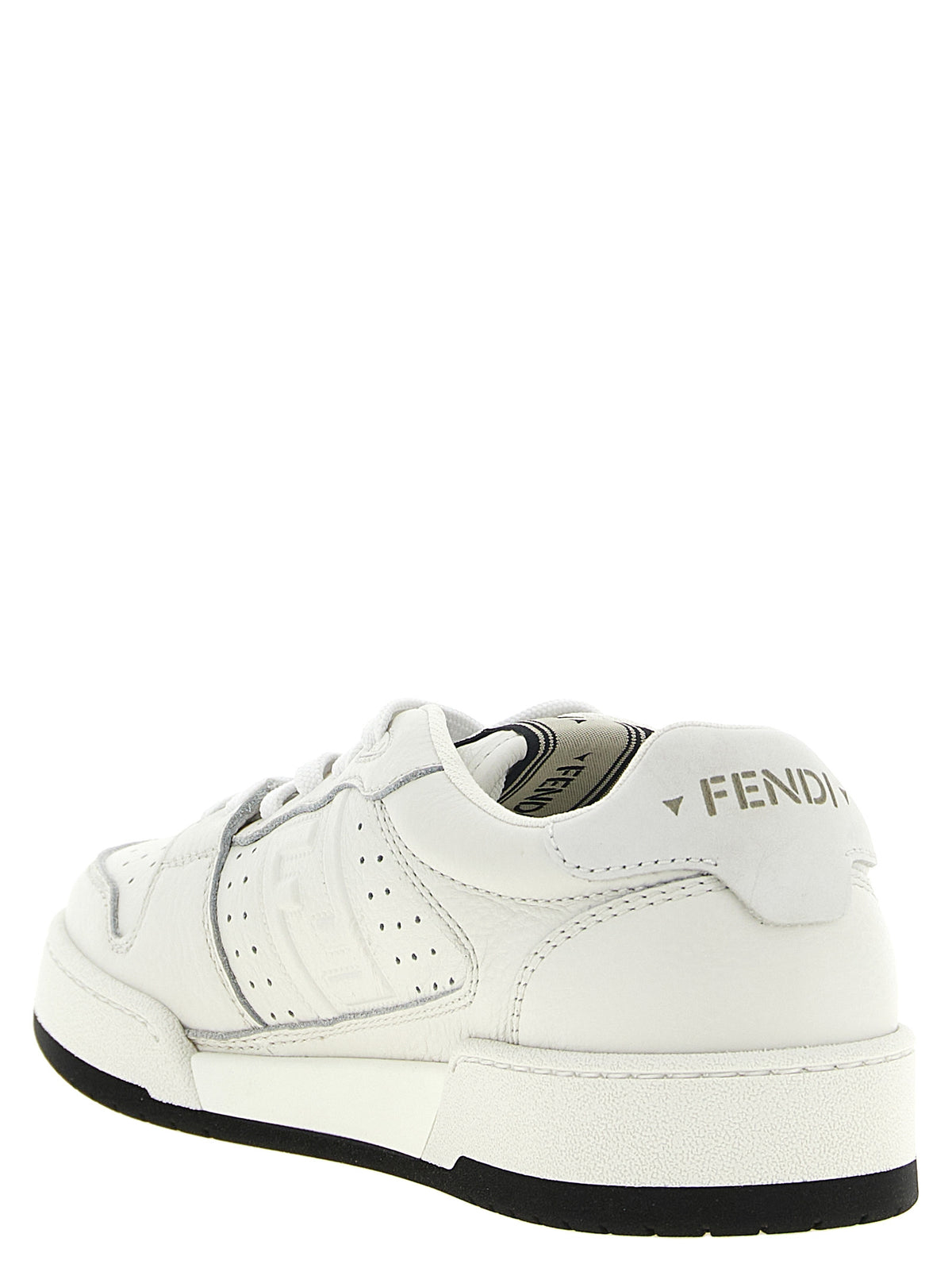 Fendi White 'Fendi Match' Sneakers