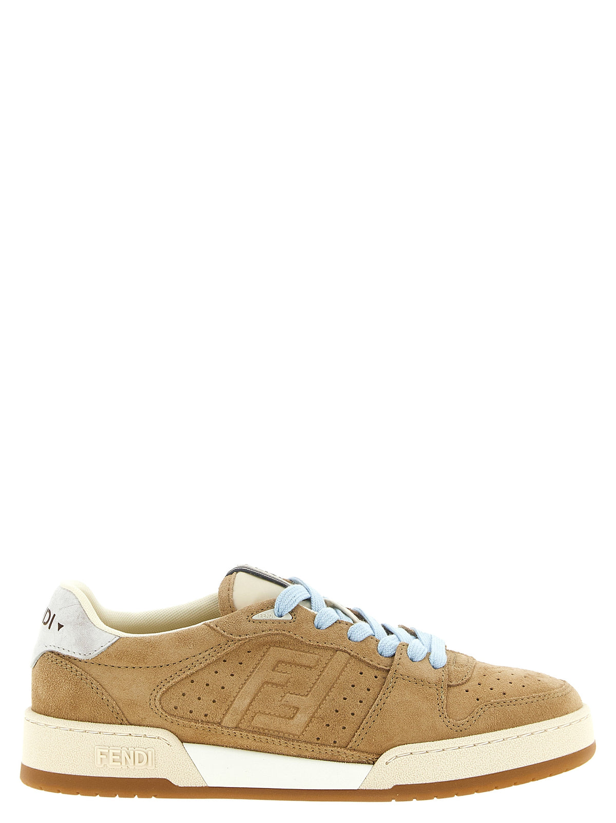 Fendi Beige 'Fendi Match' Sneakers