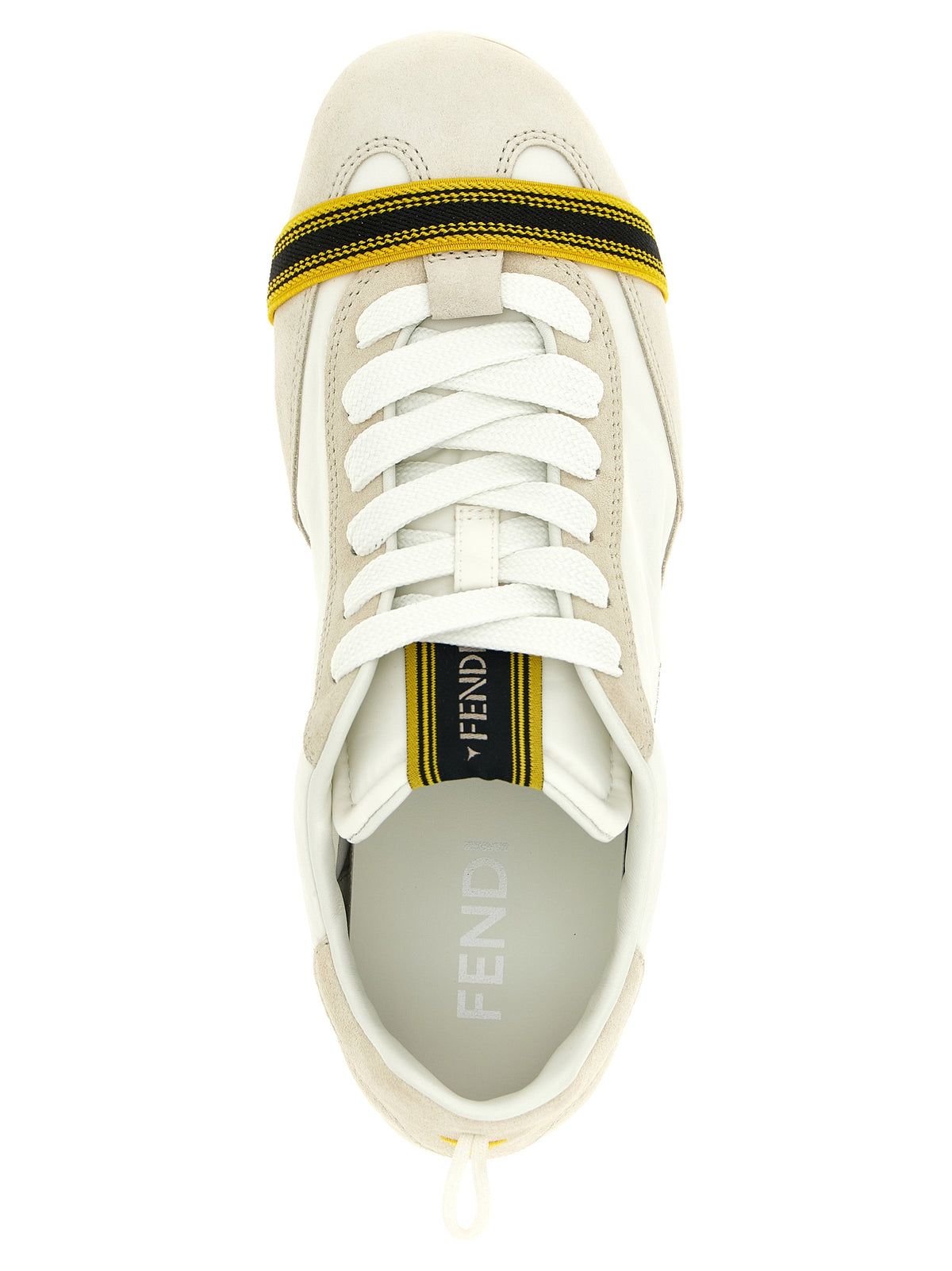 Fendi White 'Fendi Wrap' Sneakers
