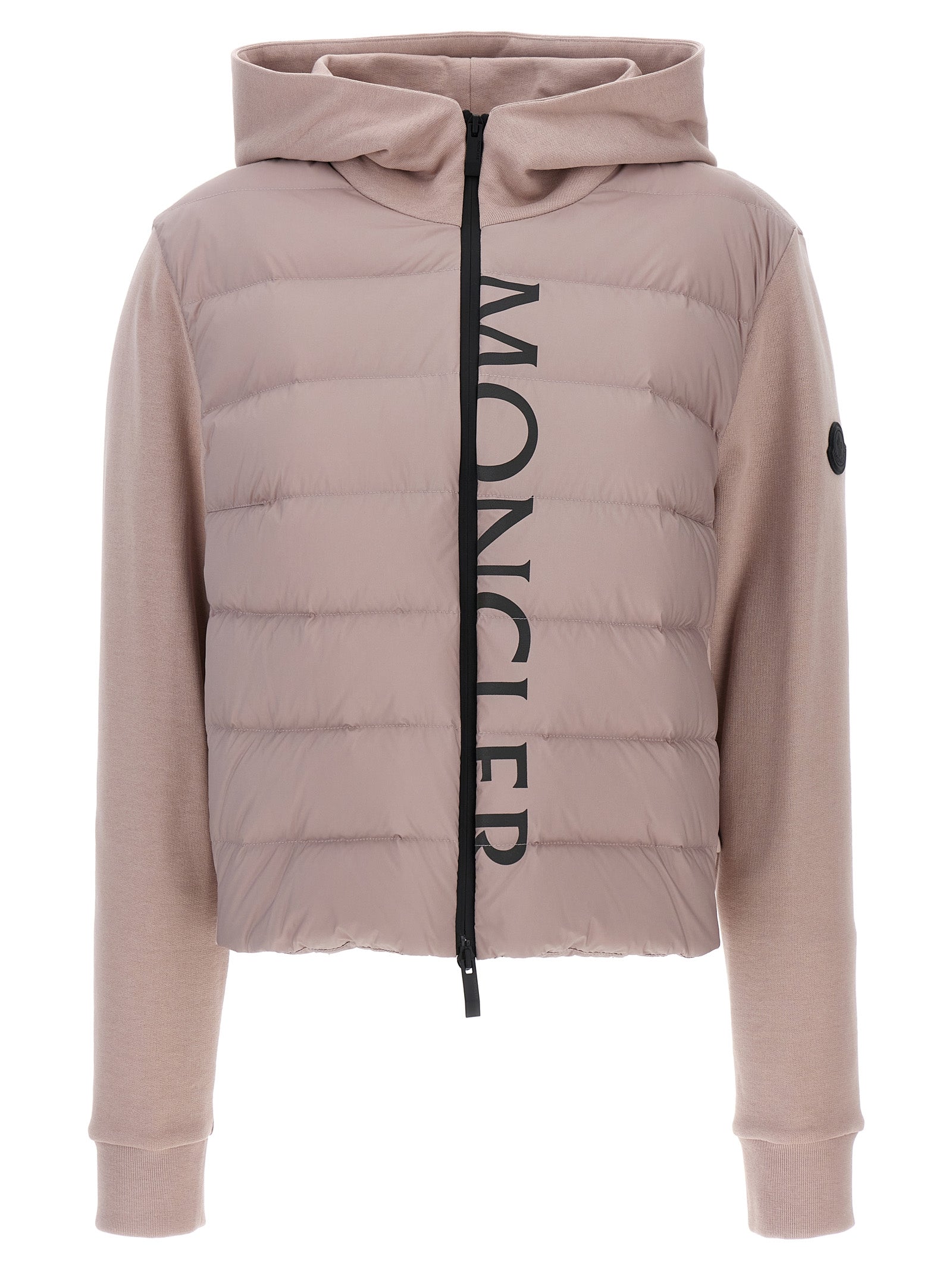 Moncler Two-Material Hoodie