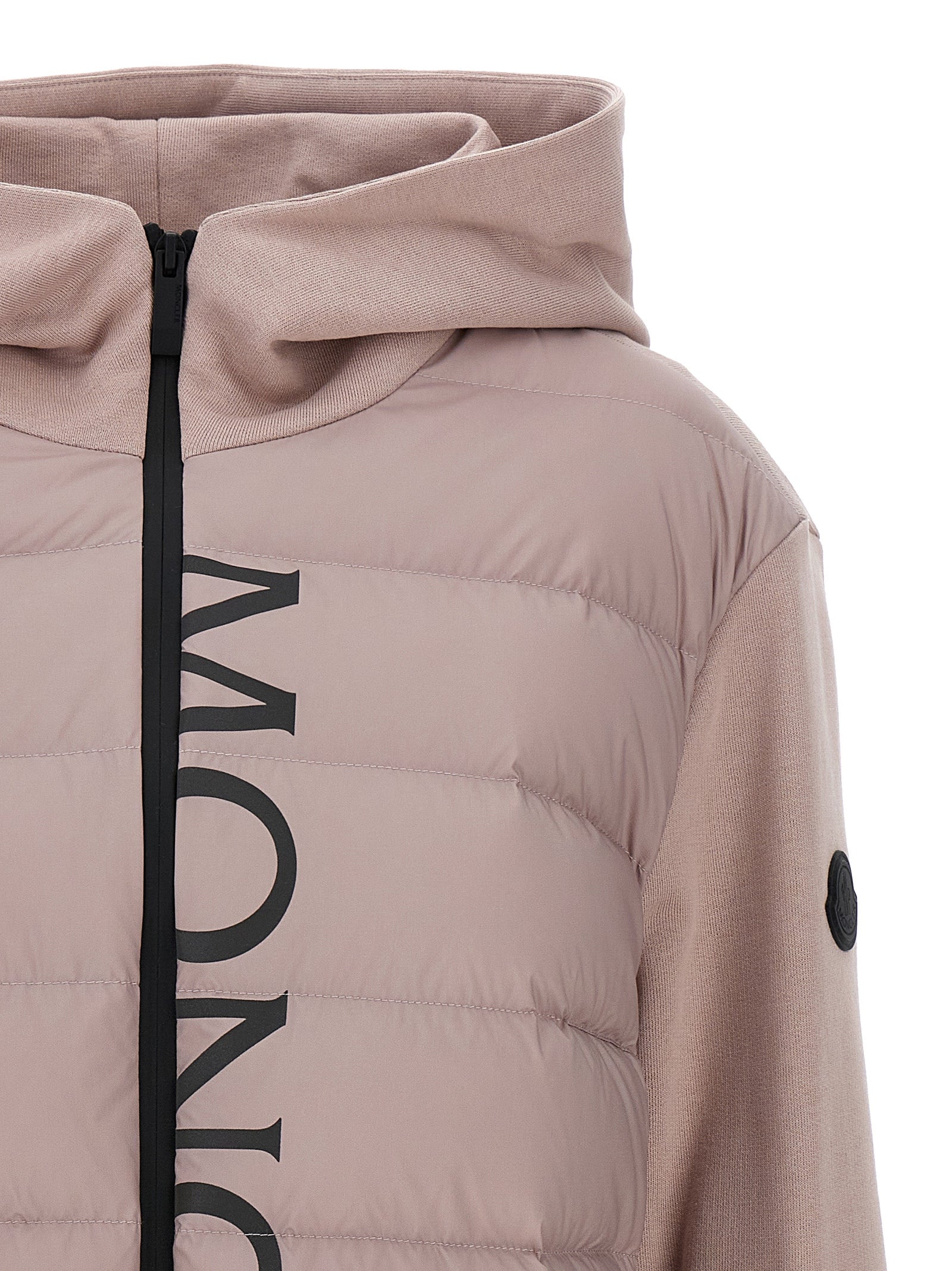 Moncler Two-Material Hoodie