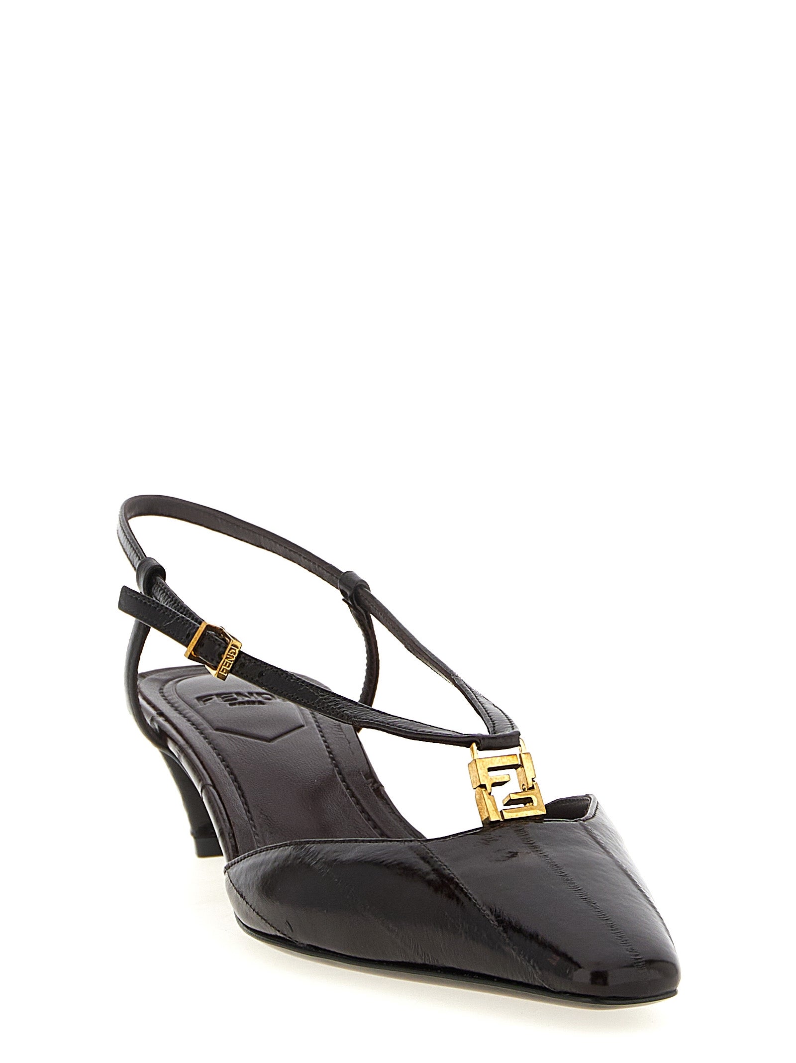 Fendi 'Fendi Ffold' Slingback