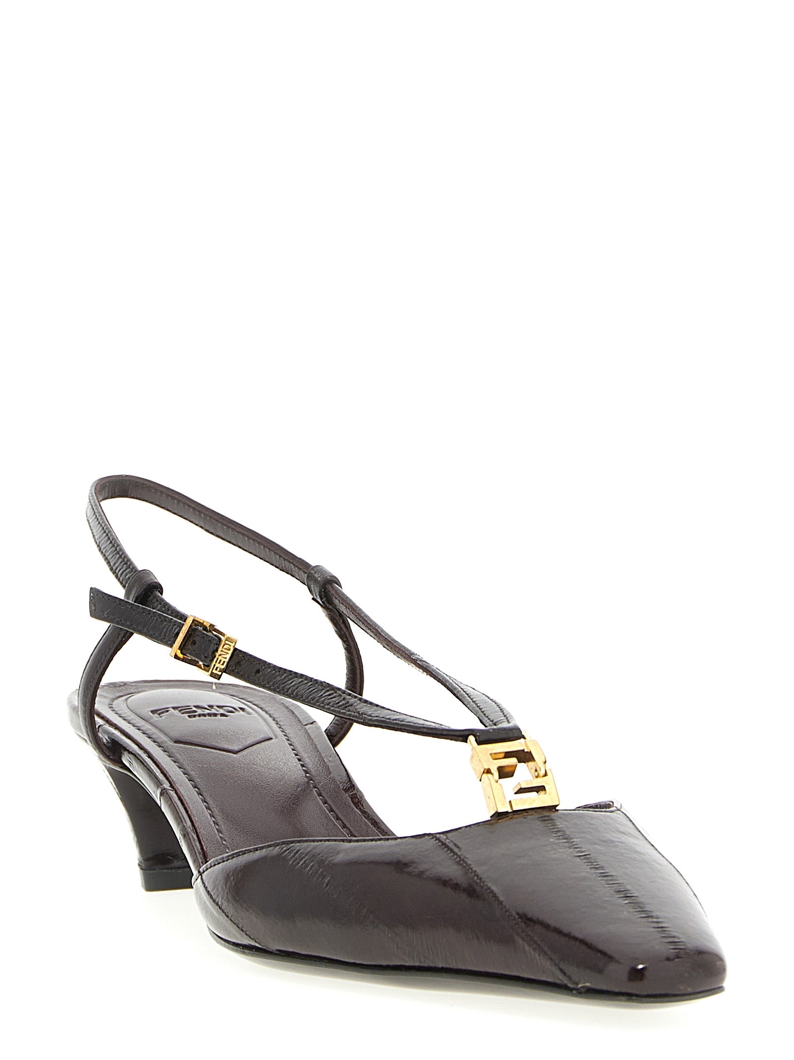 Fendi 'Fendi Ffold' Slingback