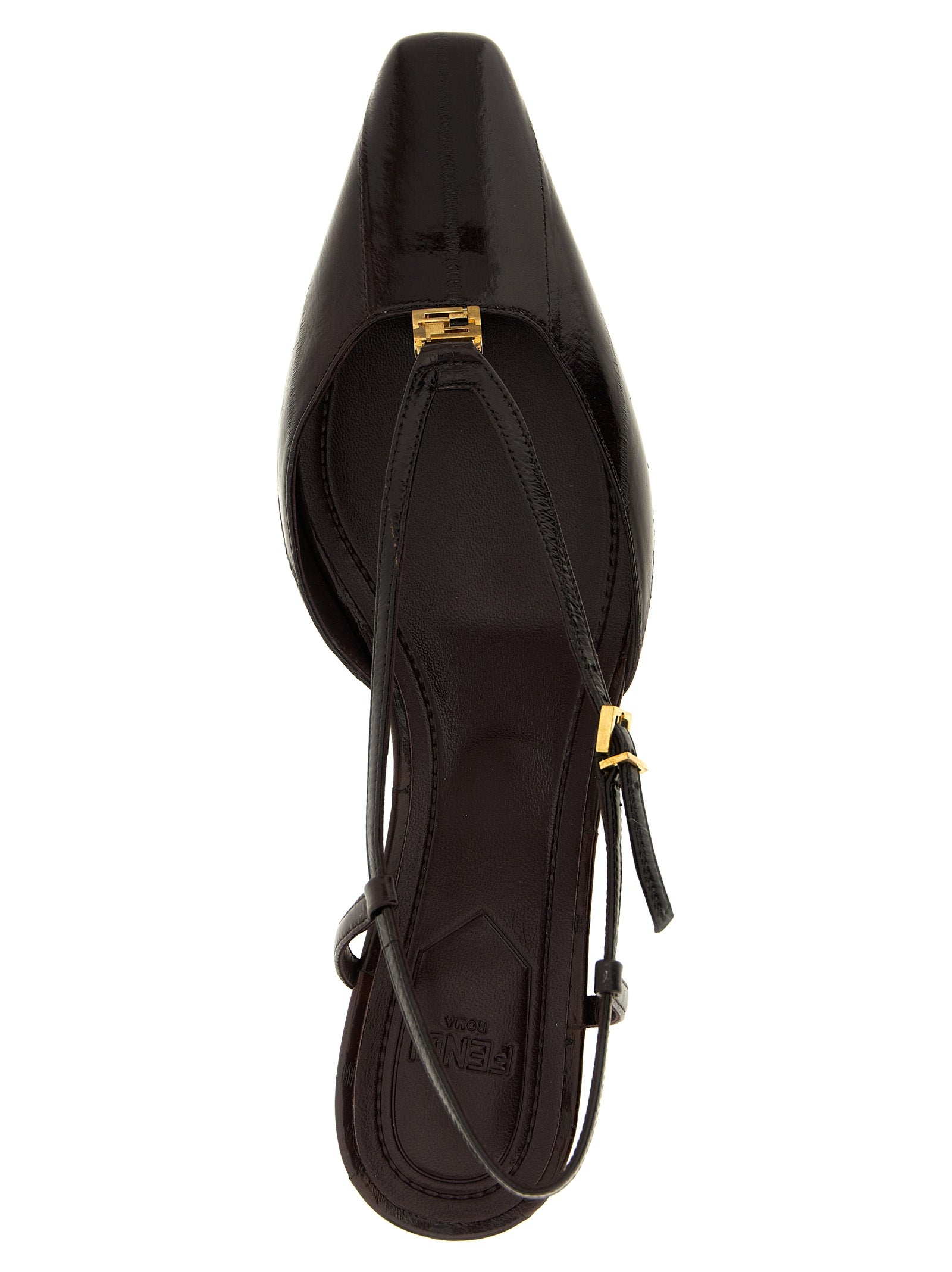 Fendi 'Fendi Ffold' Slingback