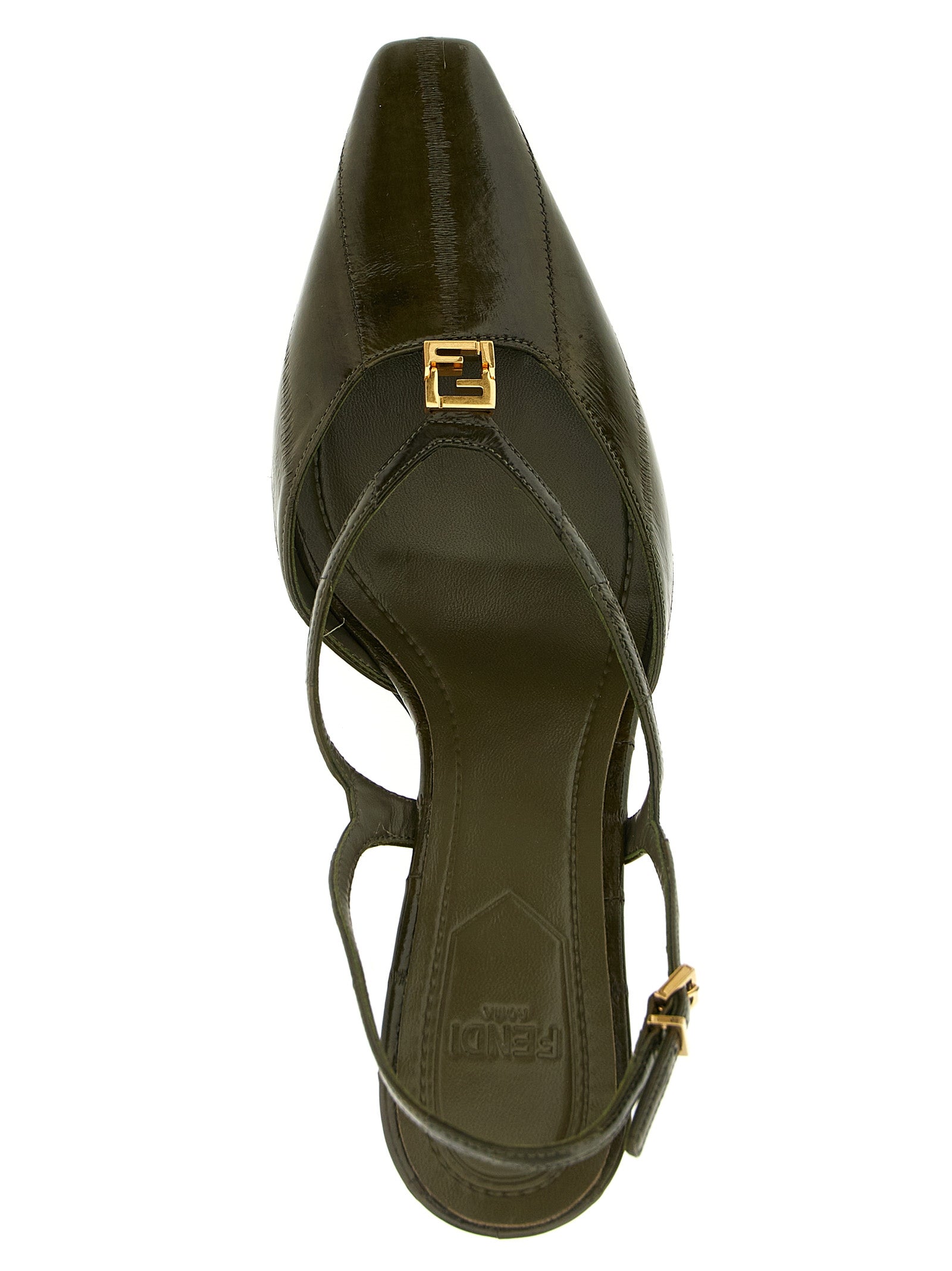 Fendi 'Fendi Ffold' Slingback
