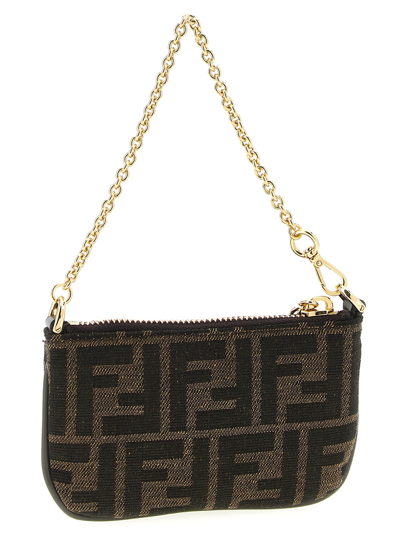Fendi 'Mini Flat Zucca' Flat Pouch