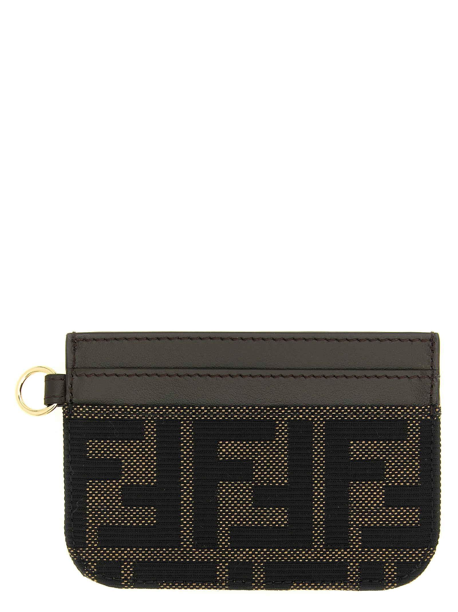 Fendi Ff Jacquard Cardholder