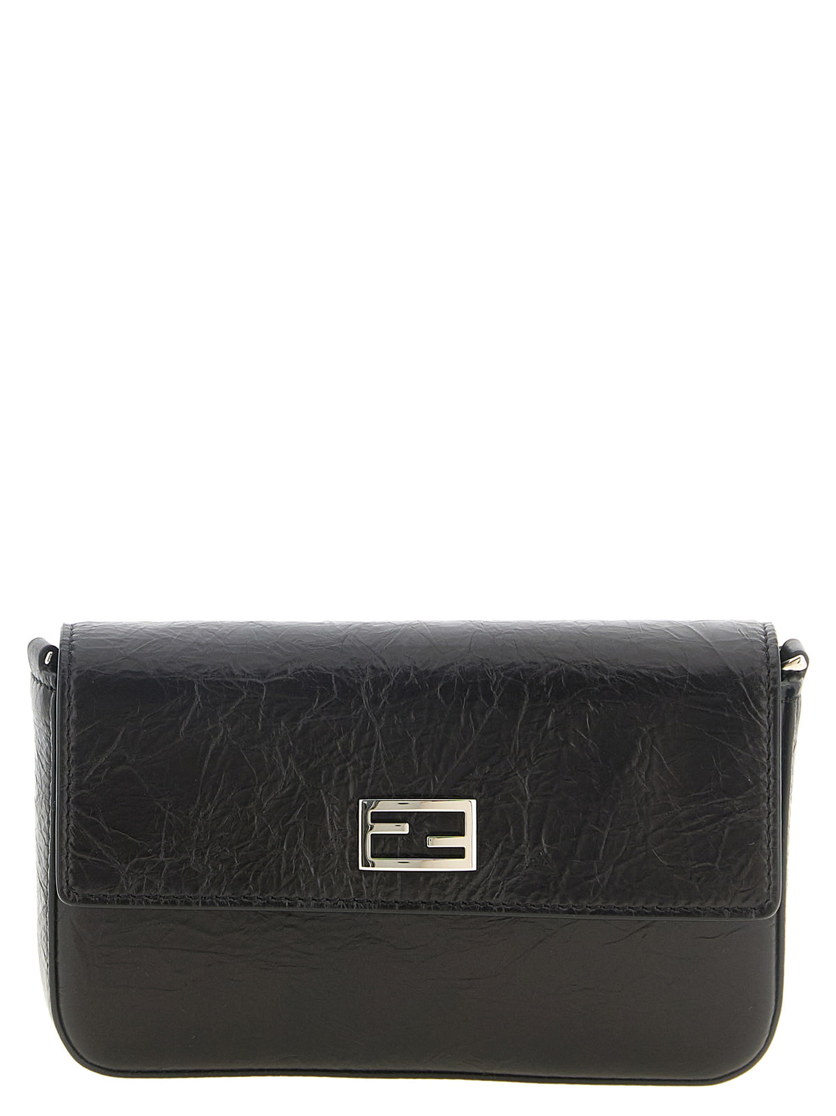 Fendi Black 'Tube' Wallet On Chain