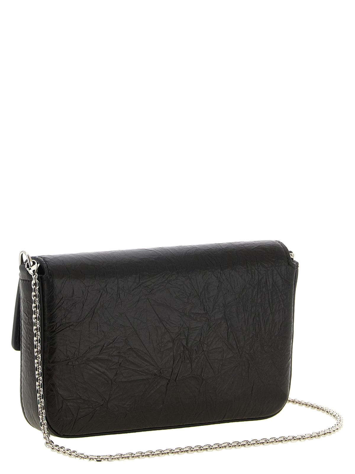 Fendi Black 'Tube' Wallet On Chain