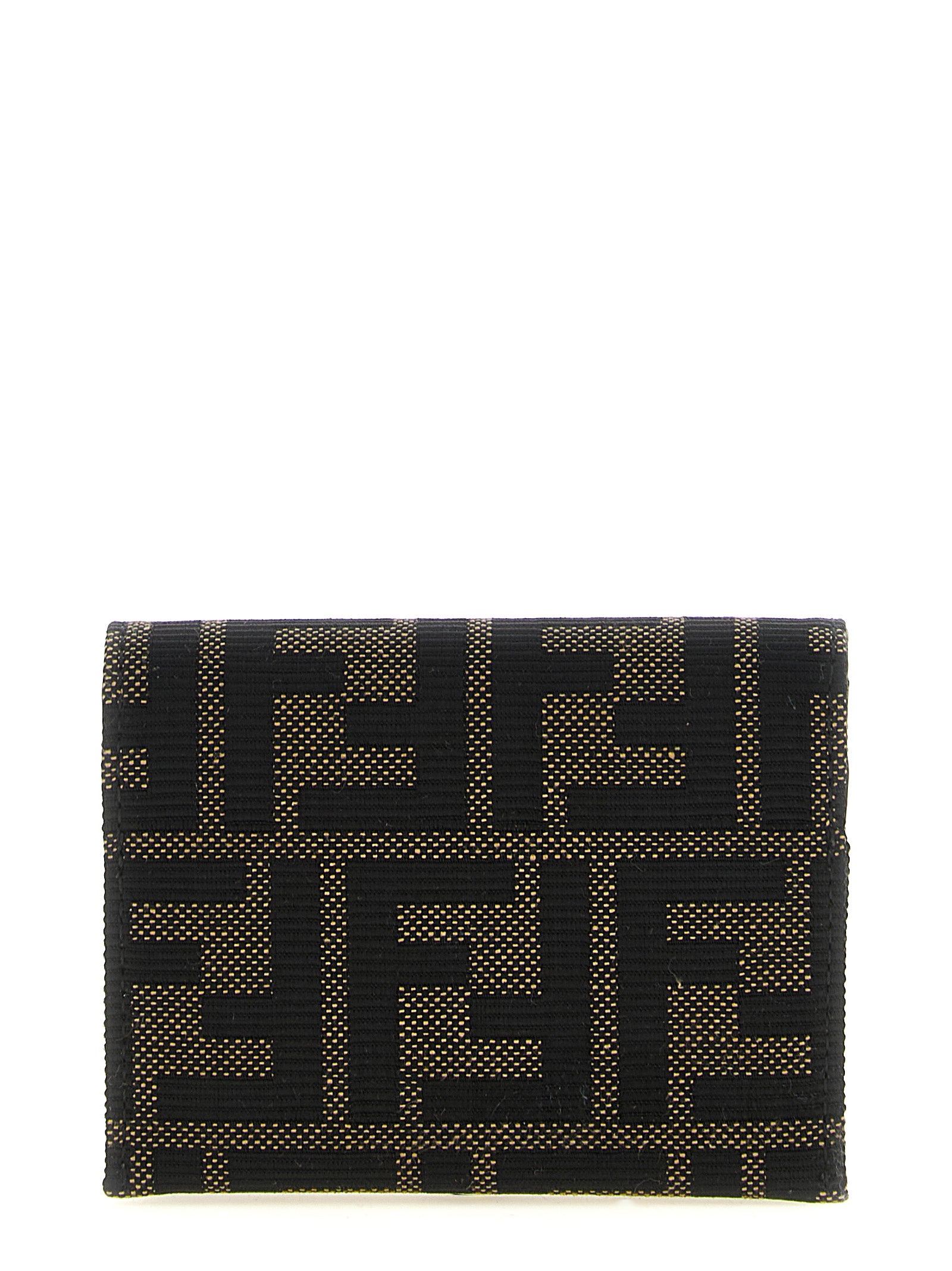 Fendi Ff Jacquard Cardholder