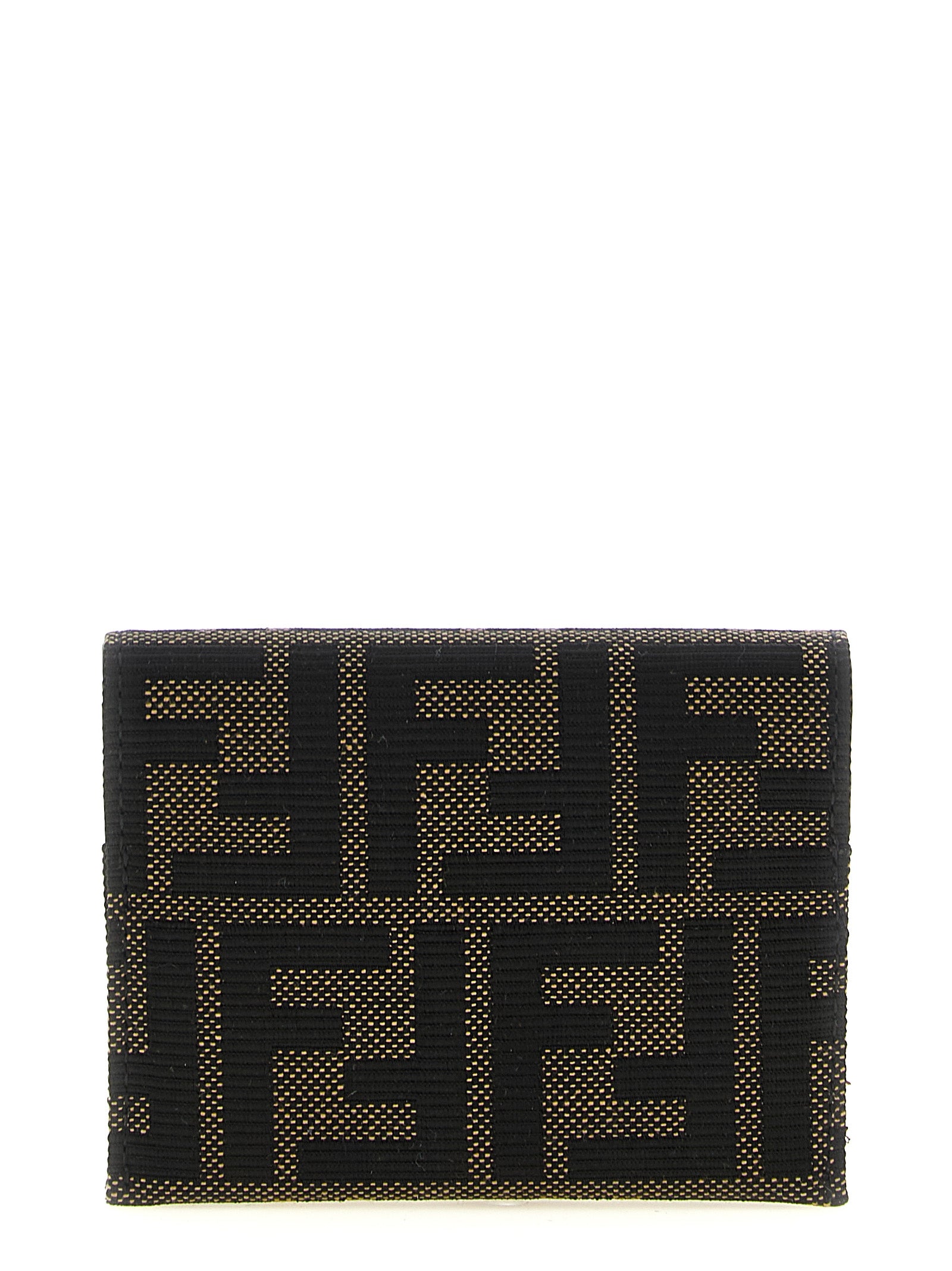 Fendi Ff Jacquard Cardholder