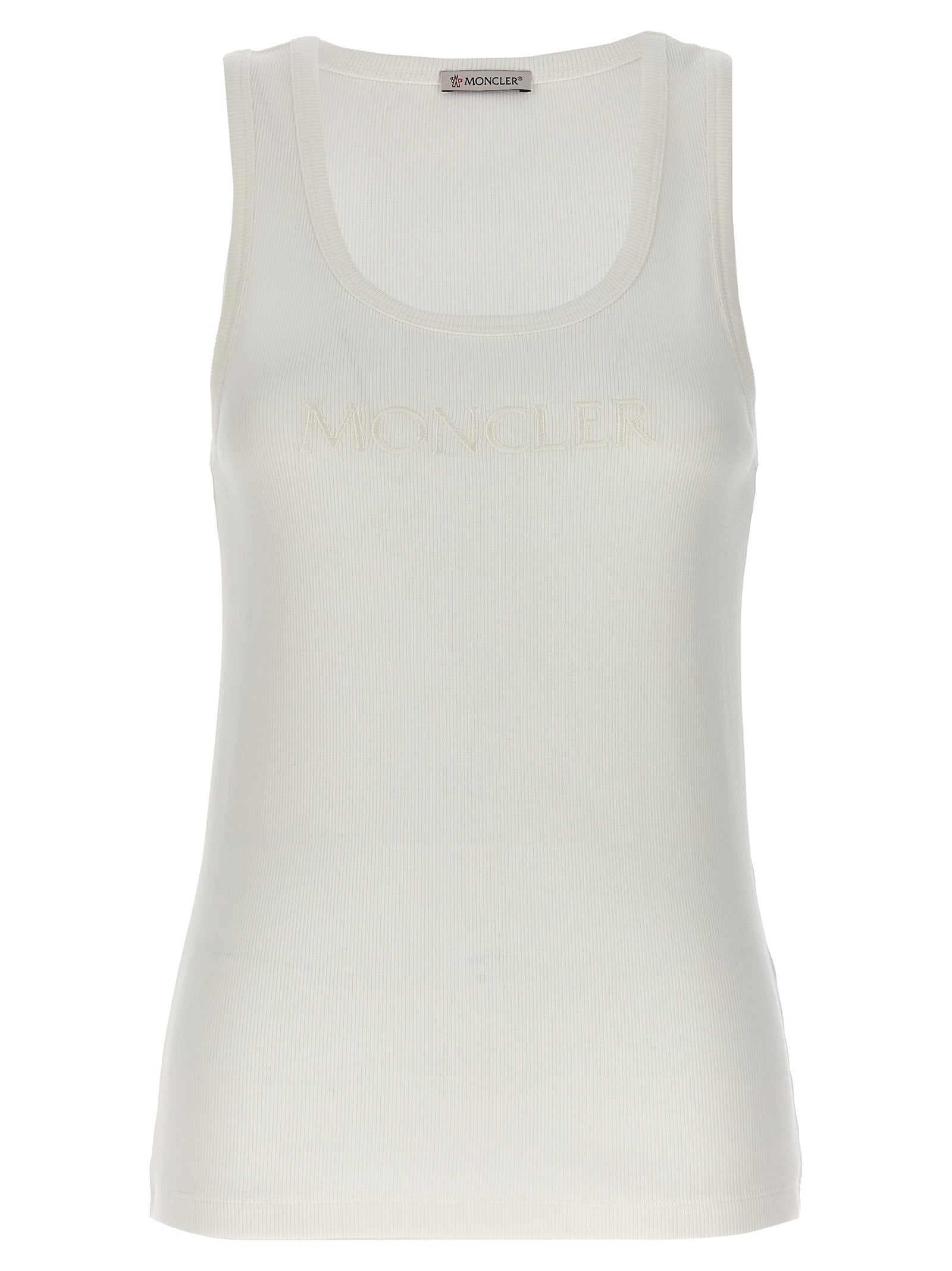 Moncler Logo Embroidery Tank Top