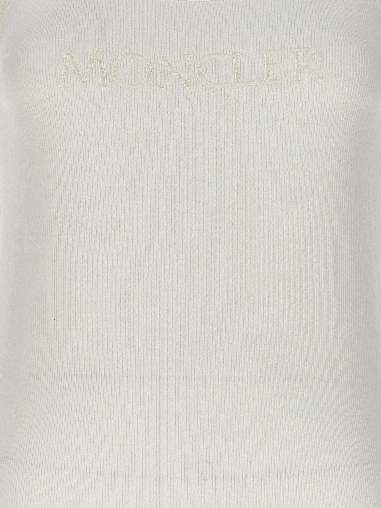 Moncler Logo Embroidery Tank Top