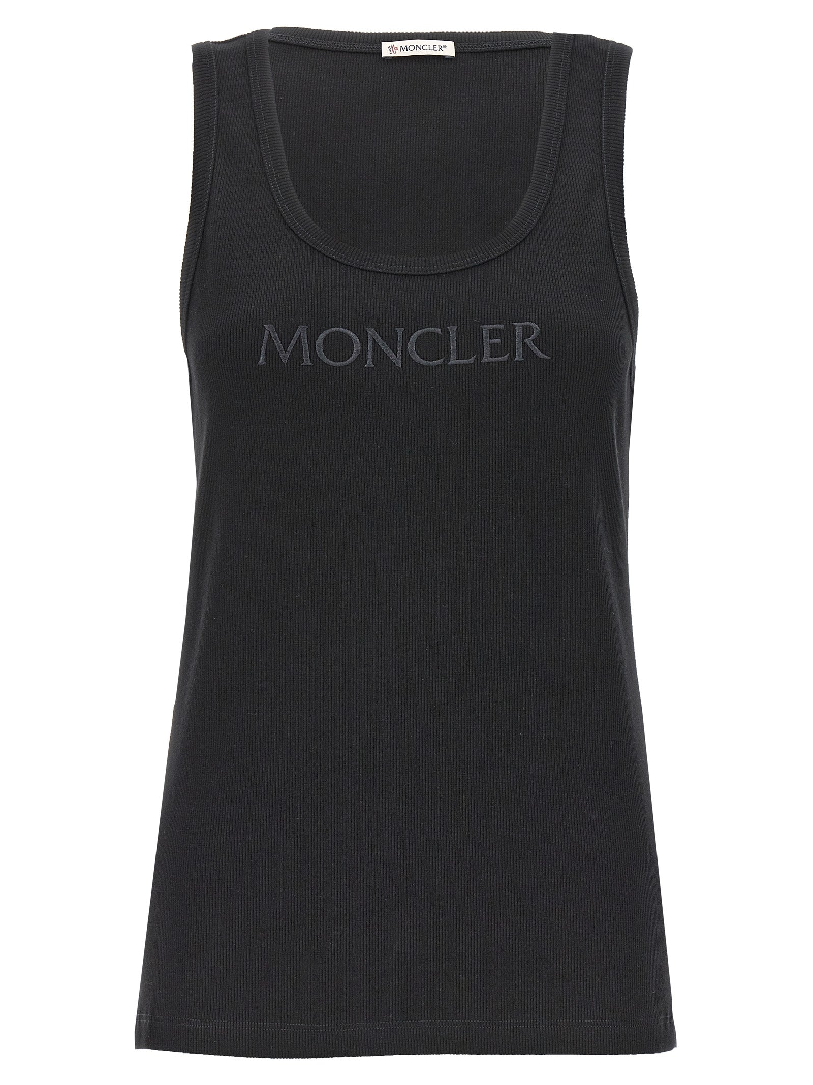 Moncler Logo Embroidery Tank Top