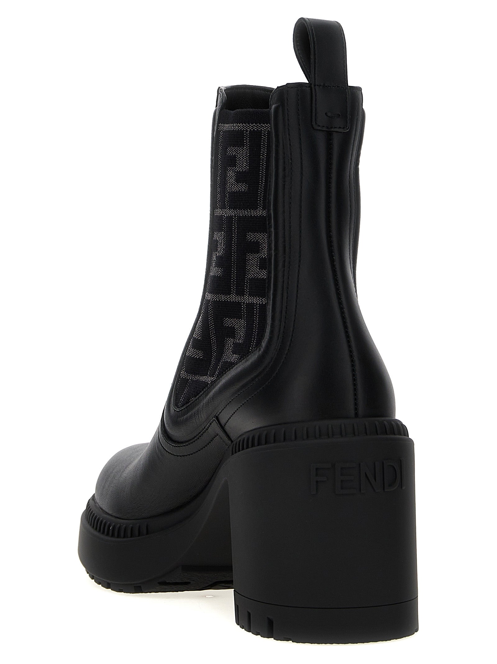 Fendi 'Domino' Ankle Boots