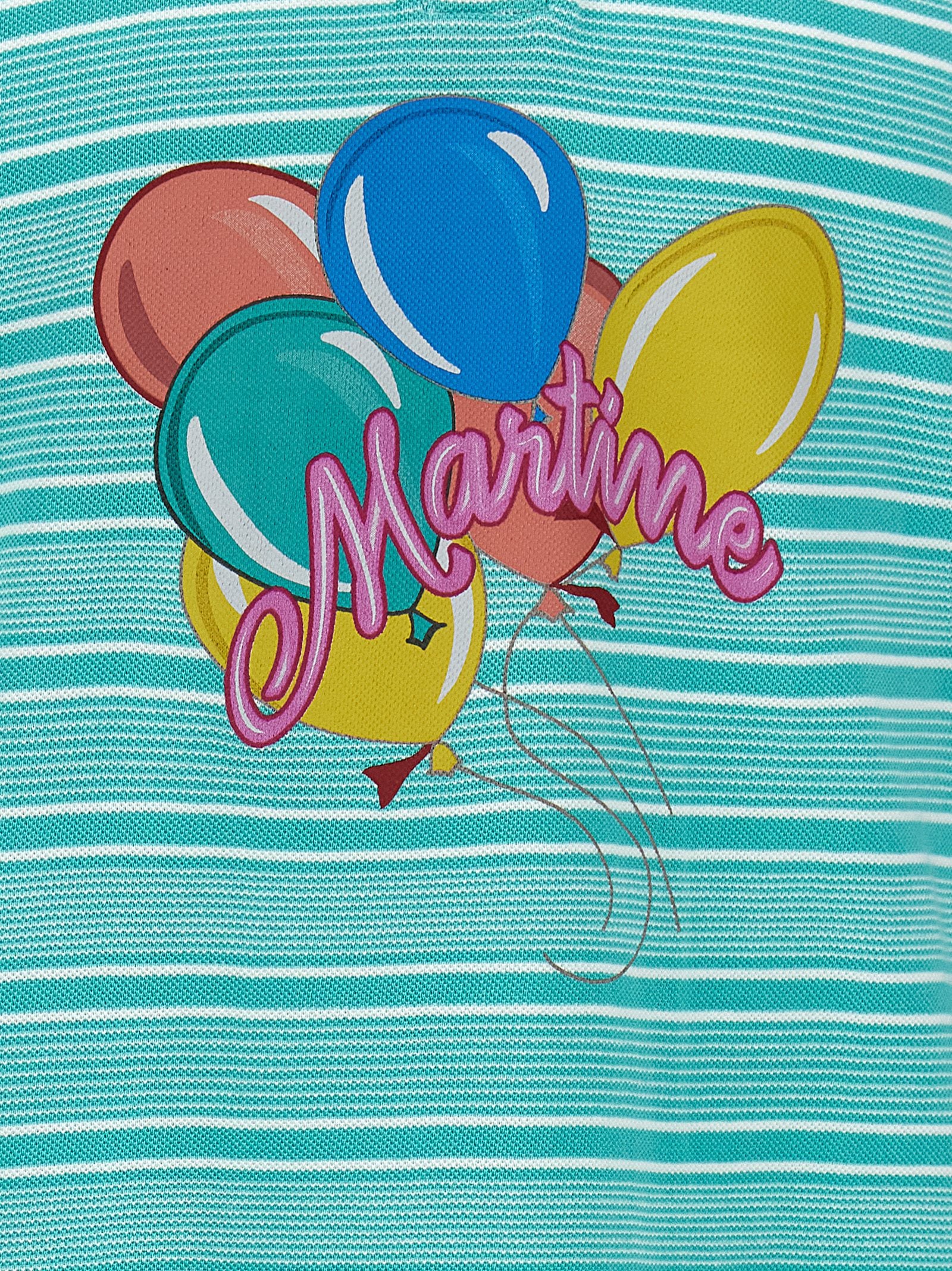 Martine Rose Logo Print Polo Shirt