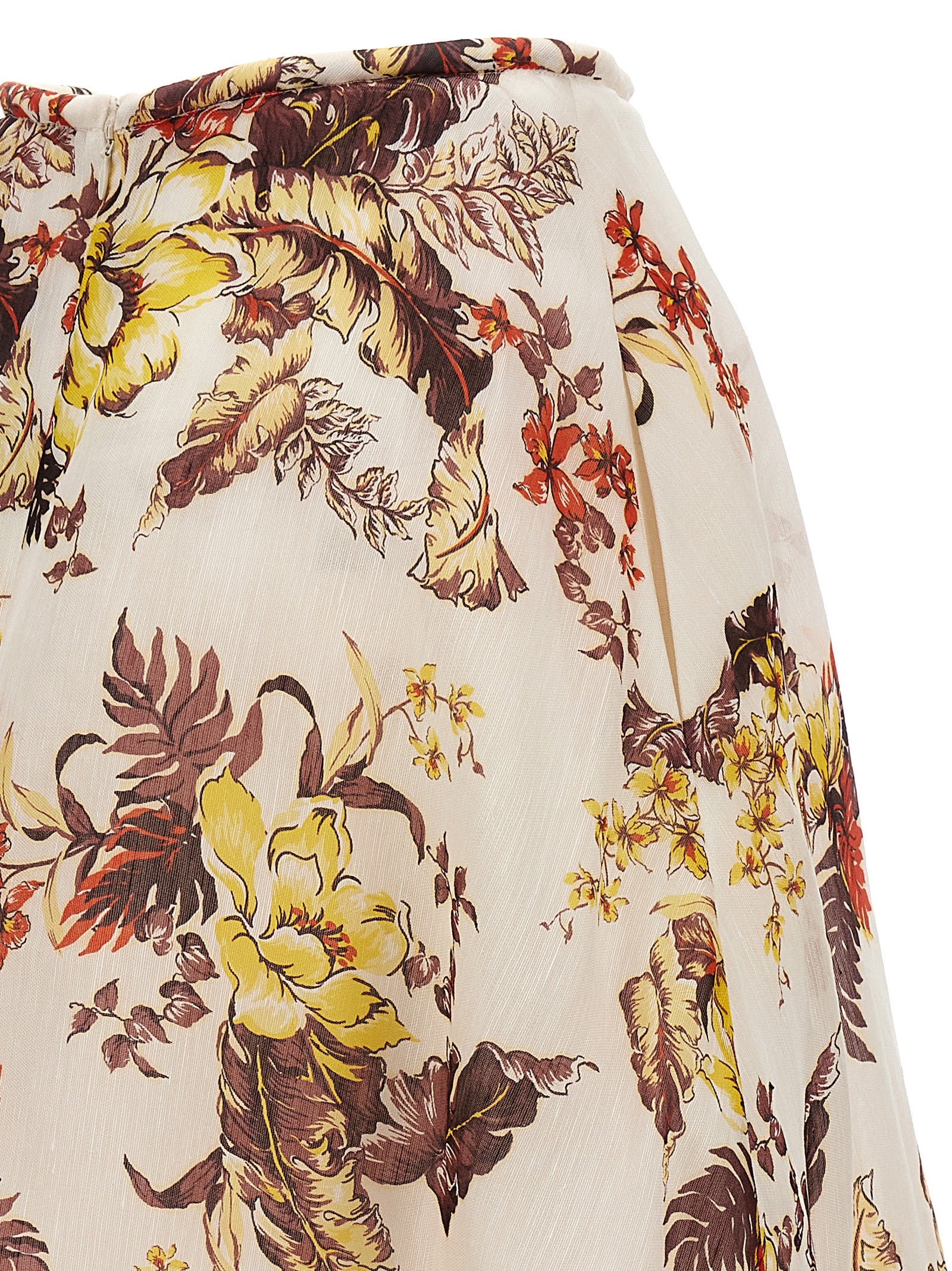 Zimmermann 'Matchmaker Floral Flare' Skirt