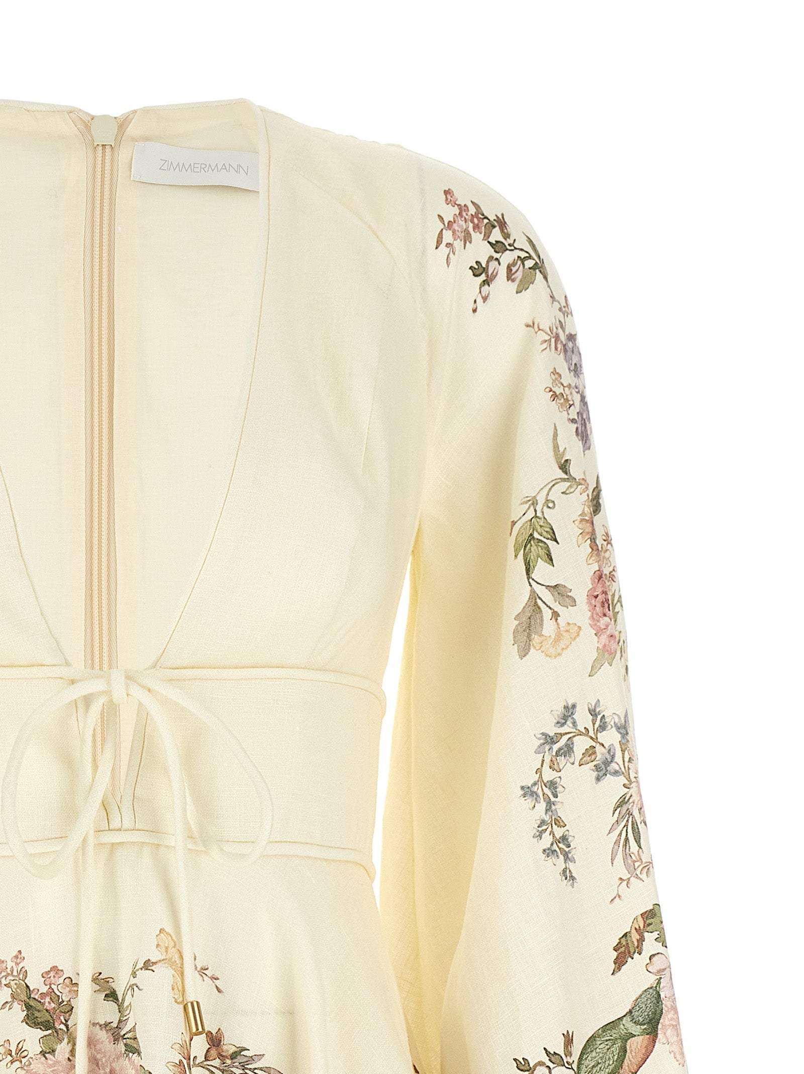 Zimmermann 'Waverly Plunge Mini' Dress