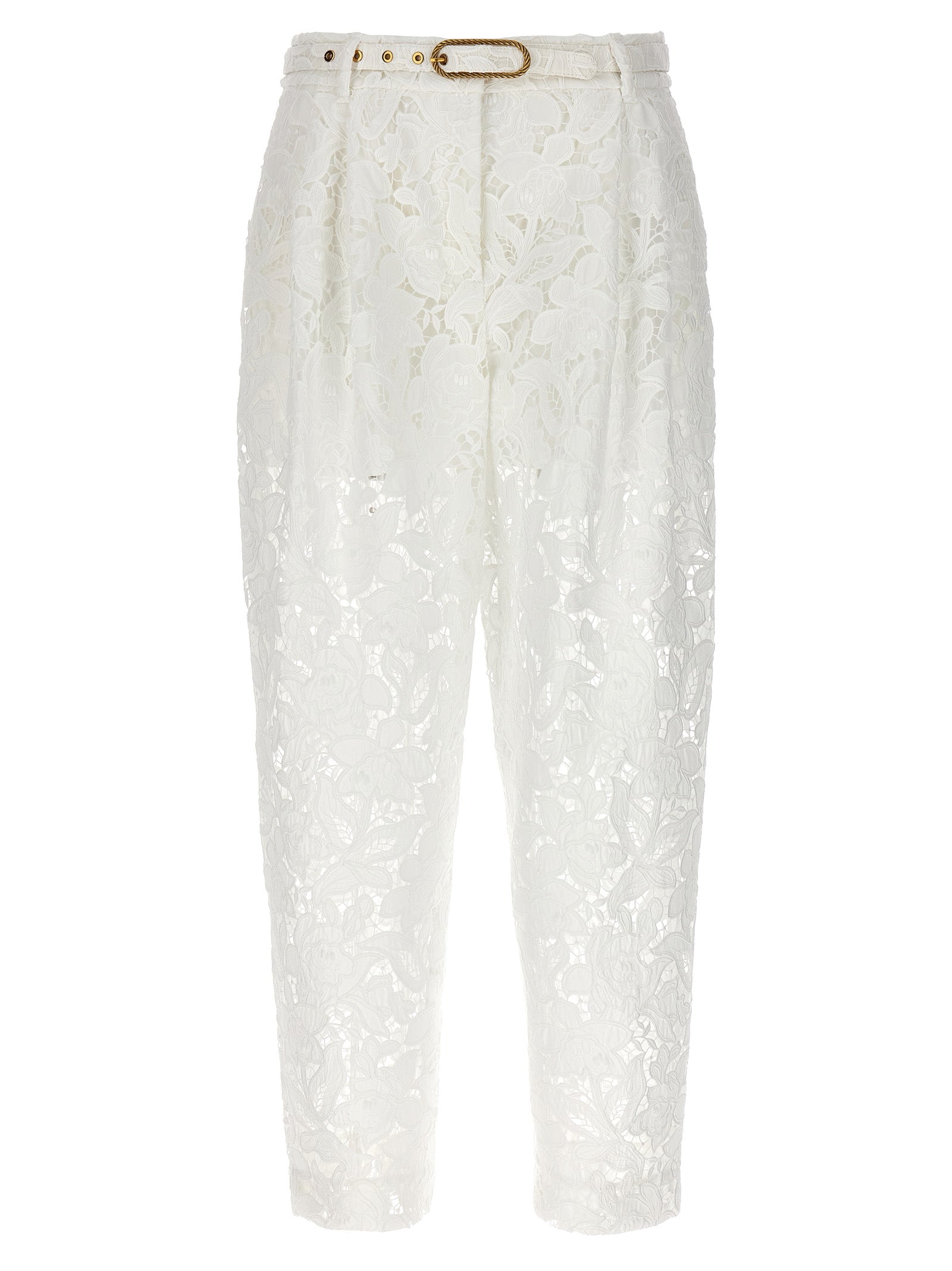 Zimmermann 'Natura Cropped Barrell' Trousers