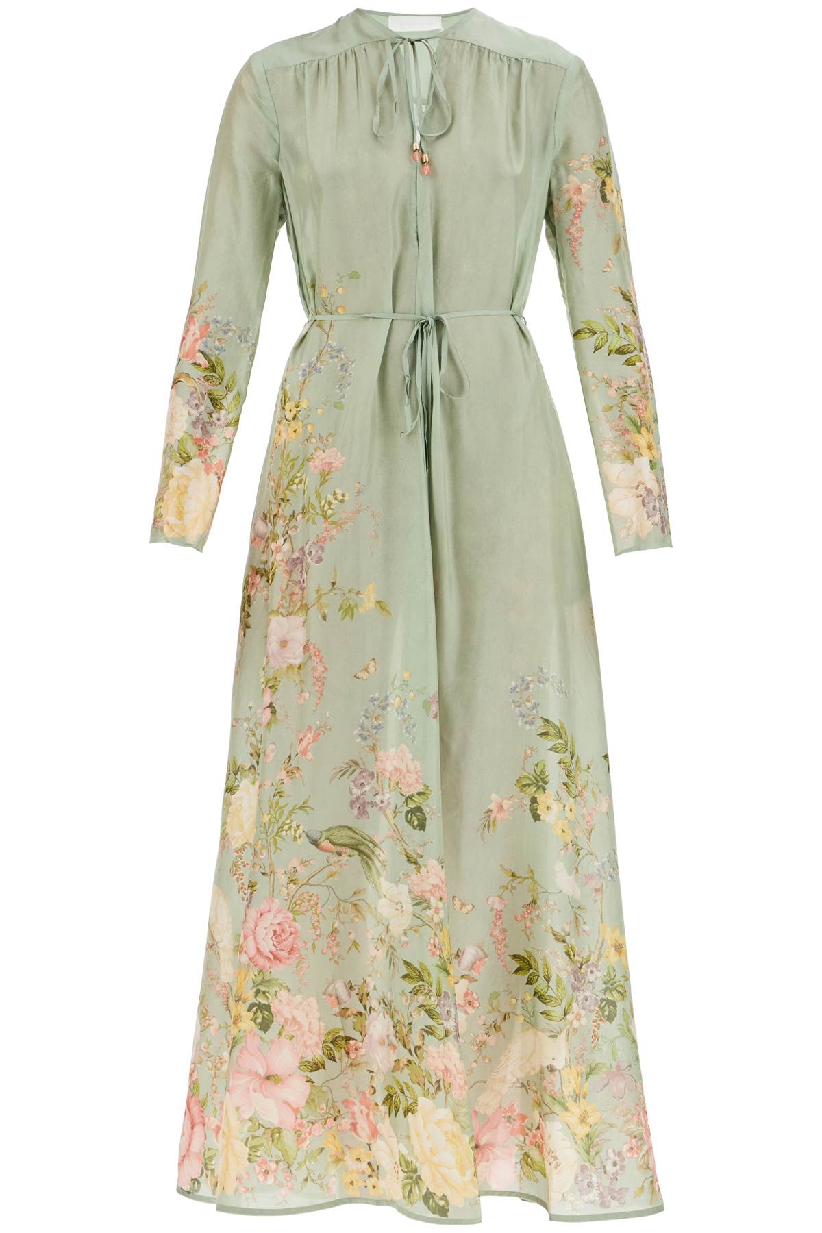 Zimmermann Long Waverly Charmeuse