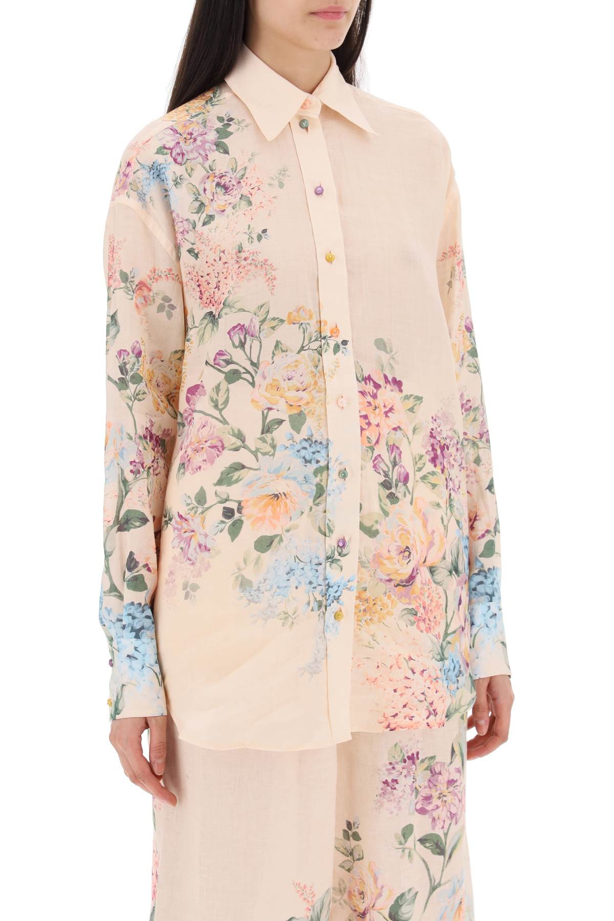 Zimmermann Floral Halliday Shirt