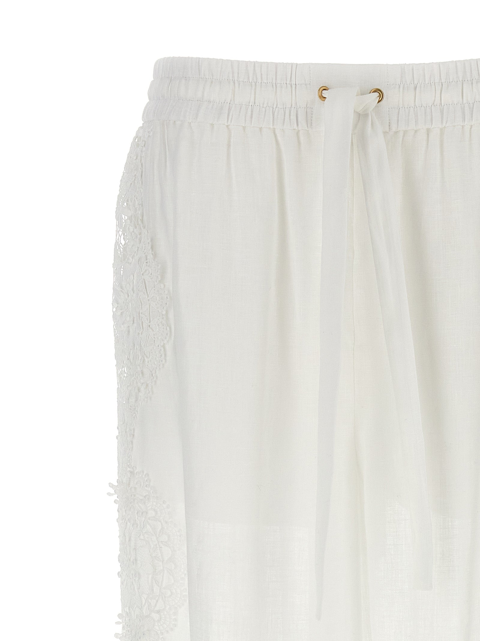 Zimmermann 'Halliday Lace Flower' Pants