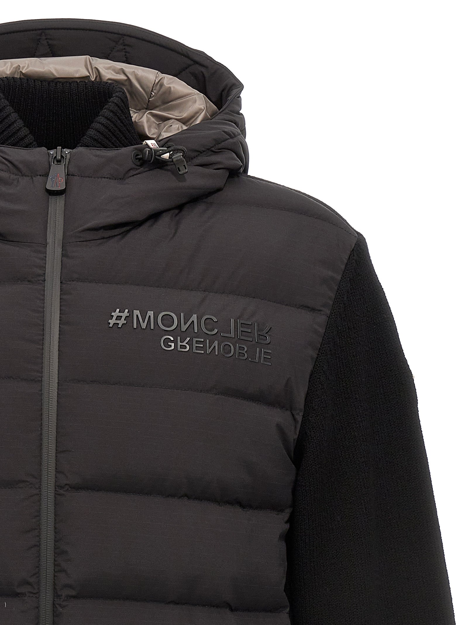 Moncler Grenoble Bimaterial Cardigan