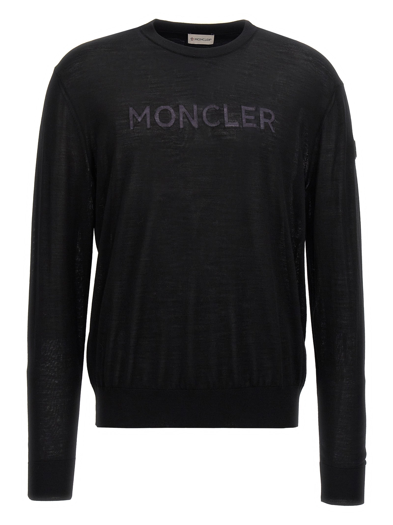 Moncler Logo Intarsia Sweater