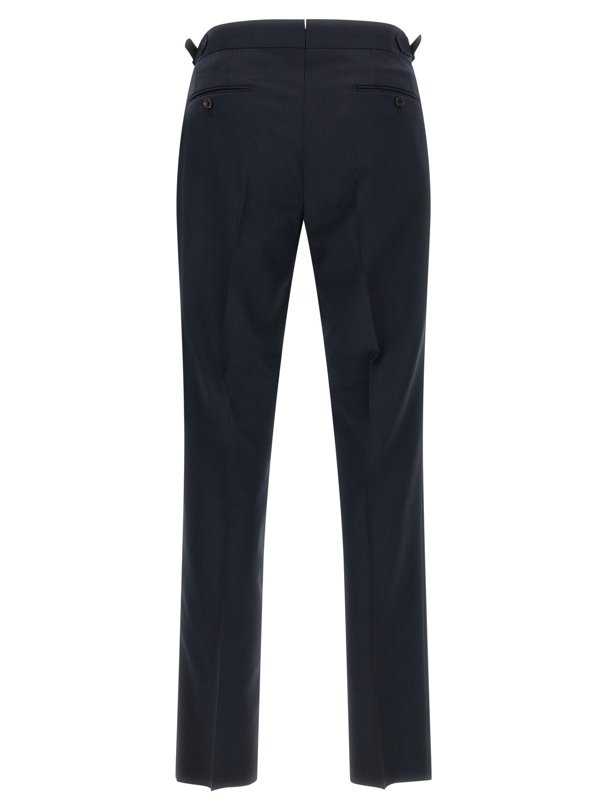 Pal Zileri Blue Tailored Trousers