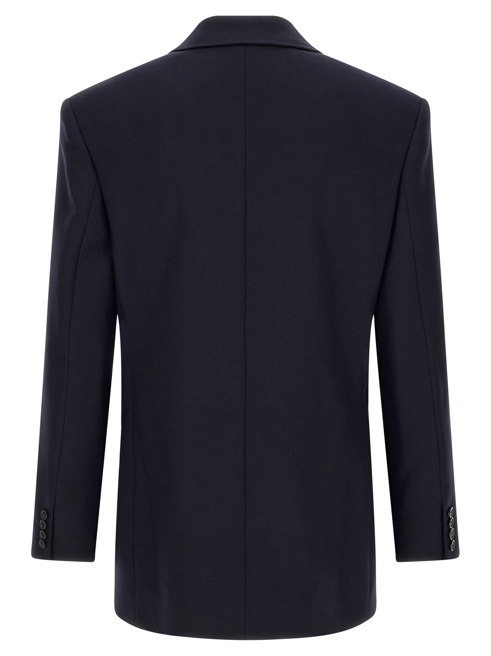 Saint Laurent Felted Wool Gabardine Blazer Jacket