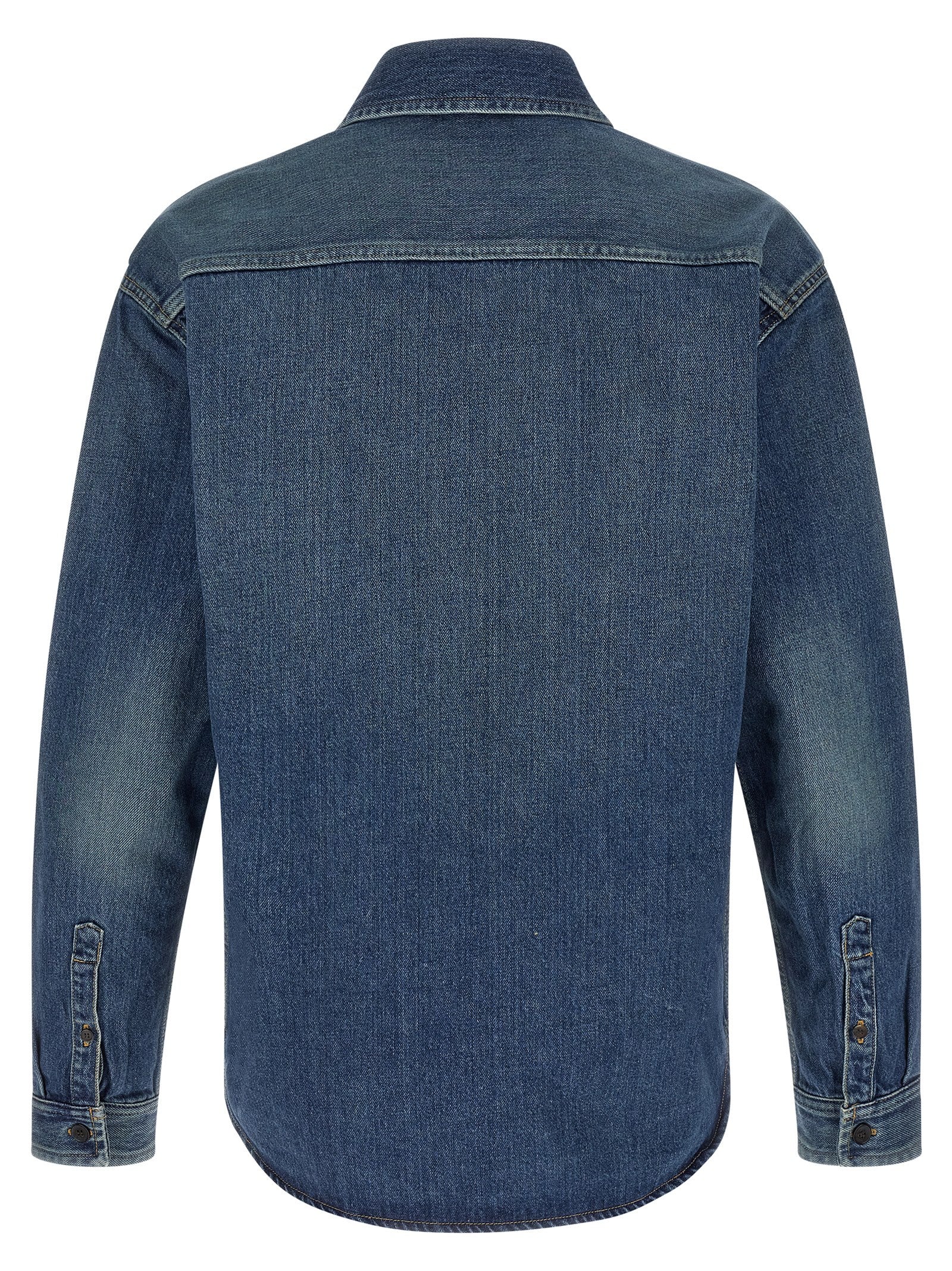 Saint Laurent 'Cassandre' Denim Shirt