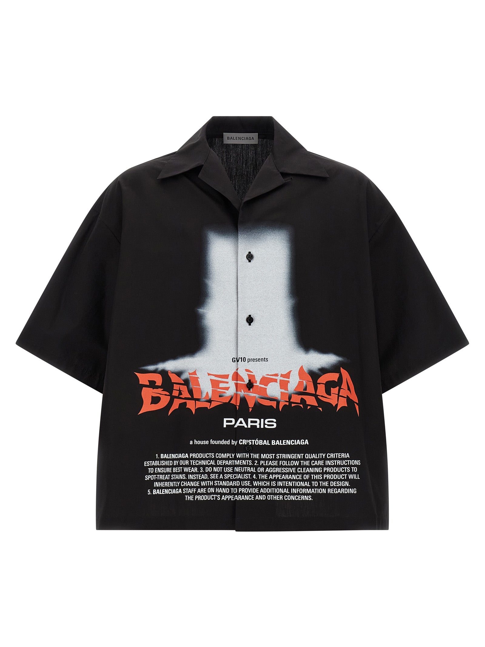 Balenciaga 'The Door' Bowling Shirt