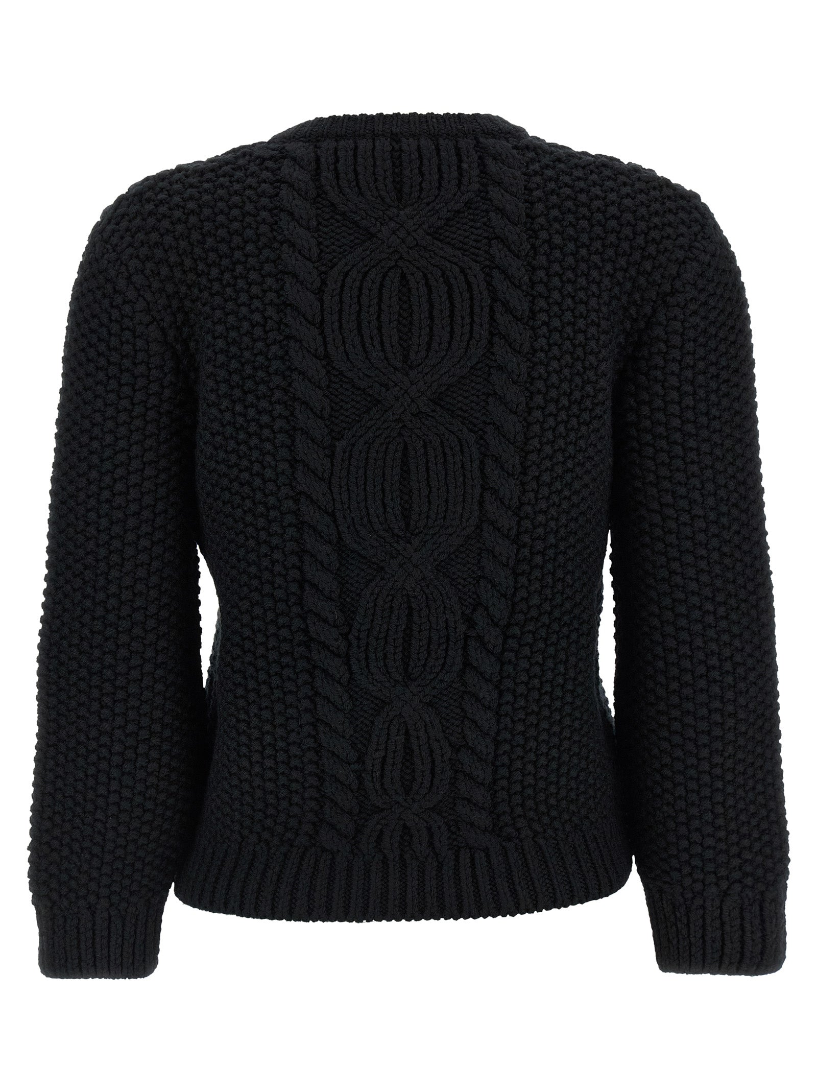 Saint Laurent Wool Sweater With Processing